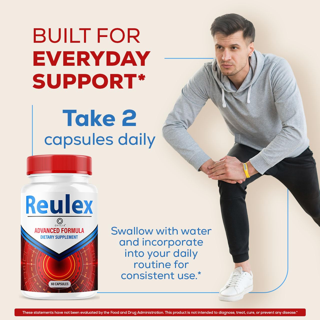 OVICIA Reulex Capsules, 180 Capsules