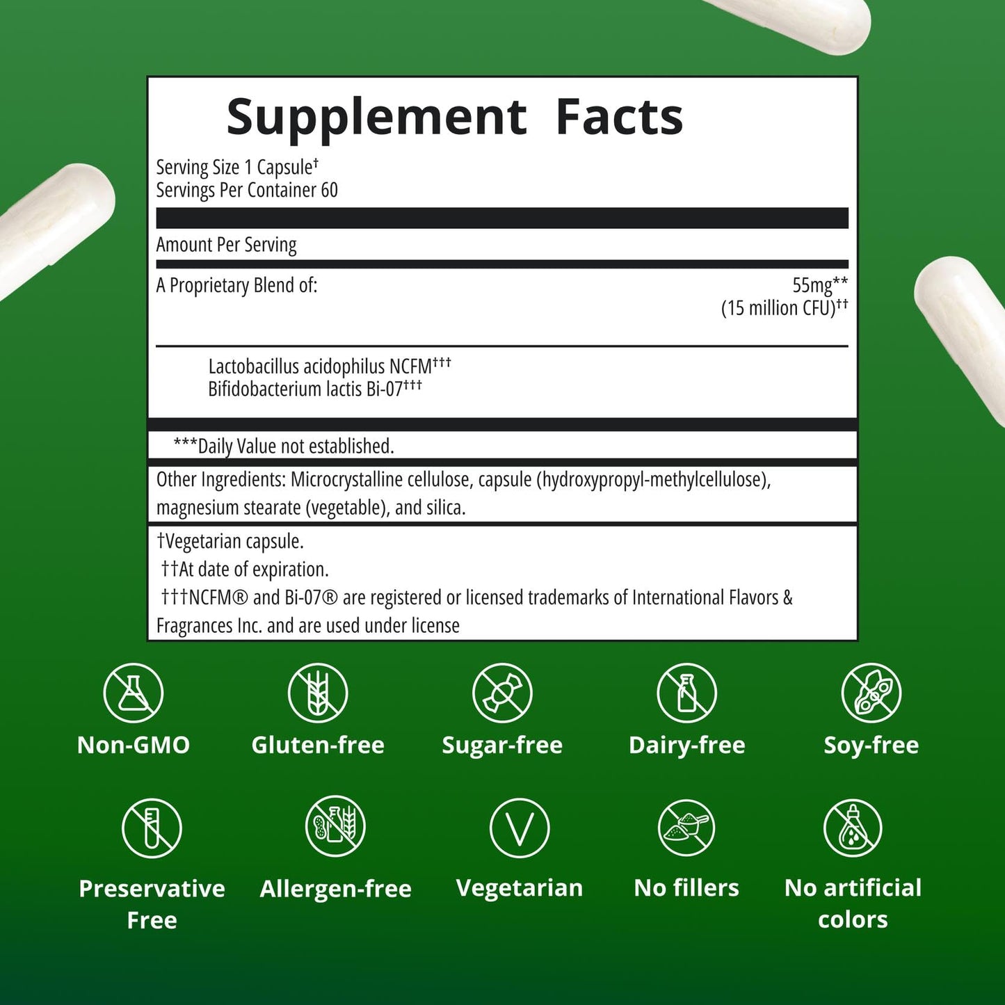 Metagenics UltraFlora Balance Probiotic 60 Capsules