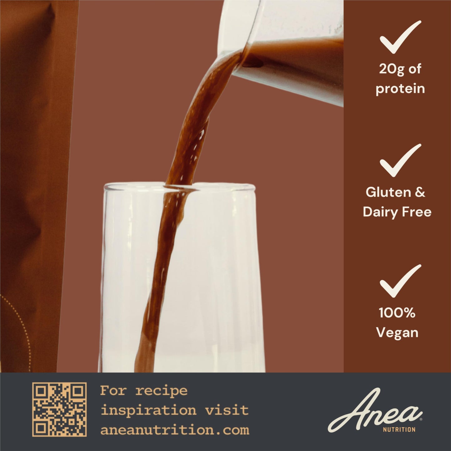 Anea Nutrition Plant Protein Powder Chocolate 23.0692