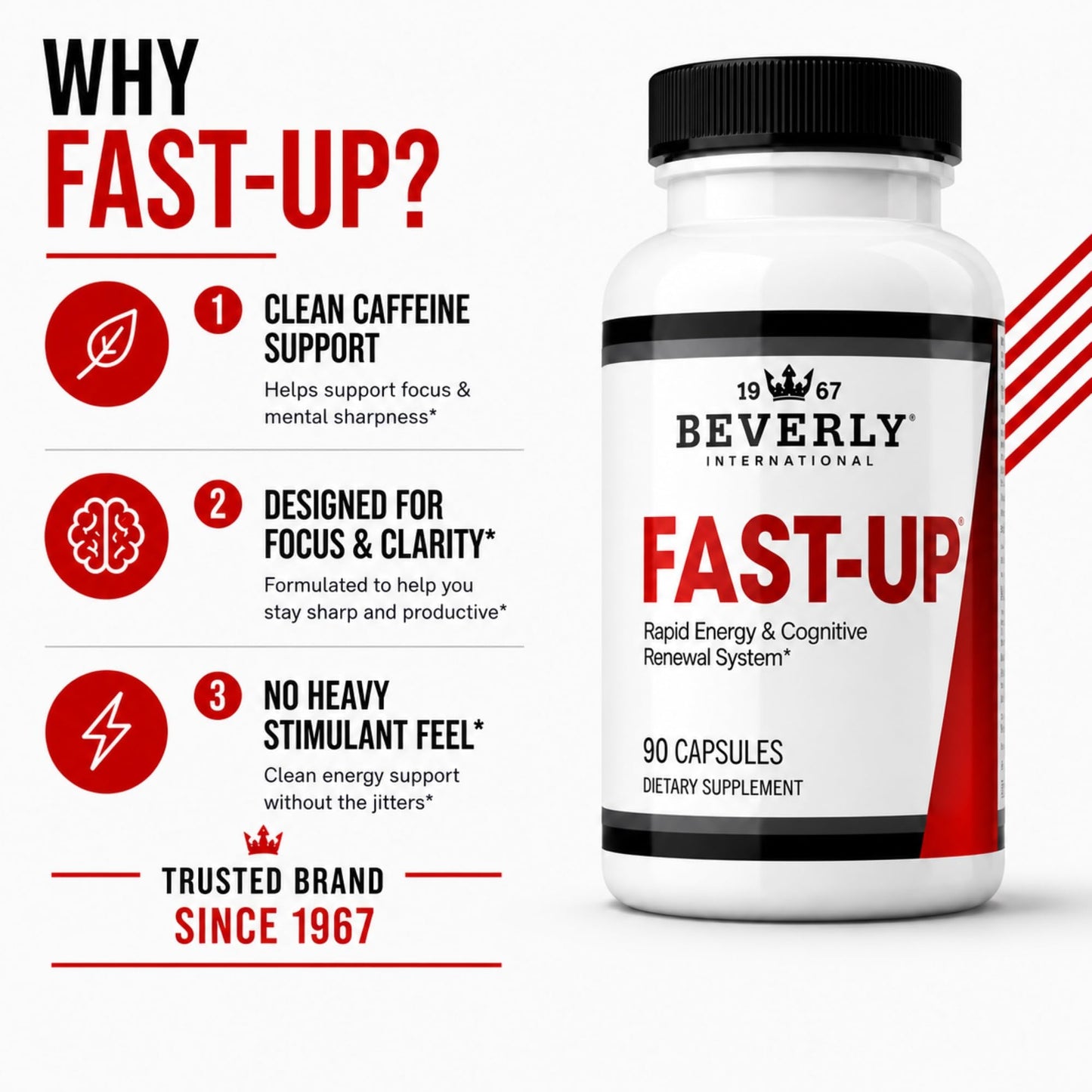 Beverly International Fast-Up 90 Capsules
