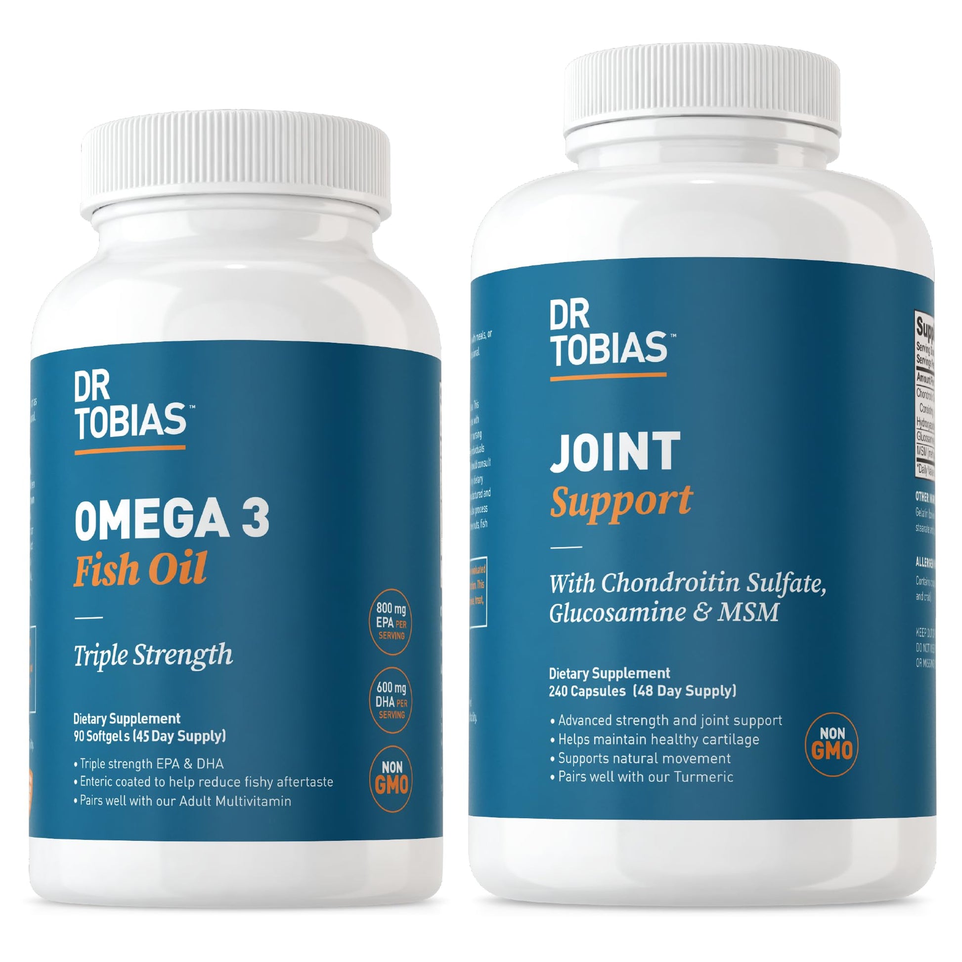 Dr. Tobias Omega 3 Fish Oil & Joint Support Softgels 300
