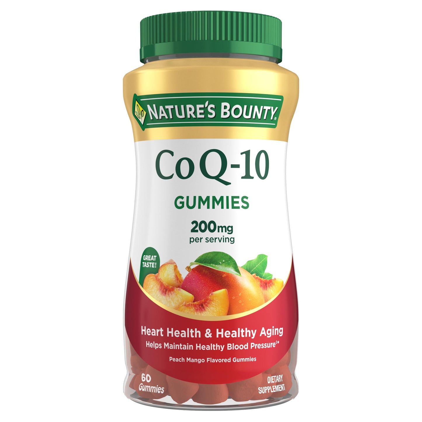 Nature's Bounty CoQ10 200mg Gummies 60 Count