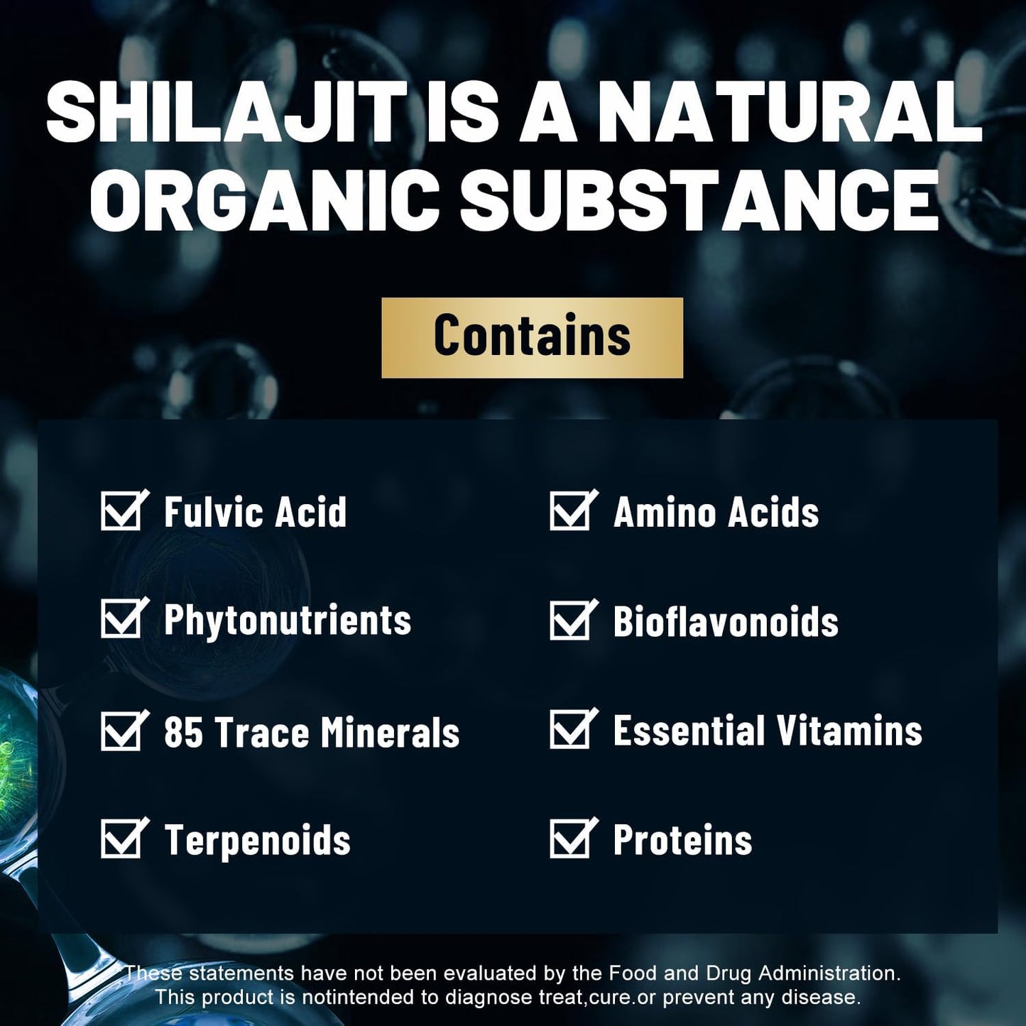 Fubienfit Premium Shilajit for Men 120 Capsules