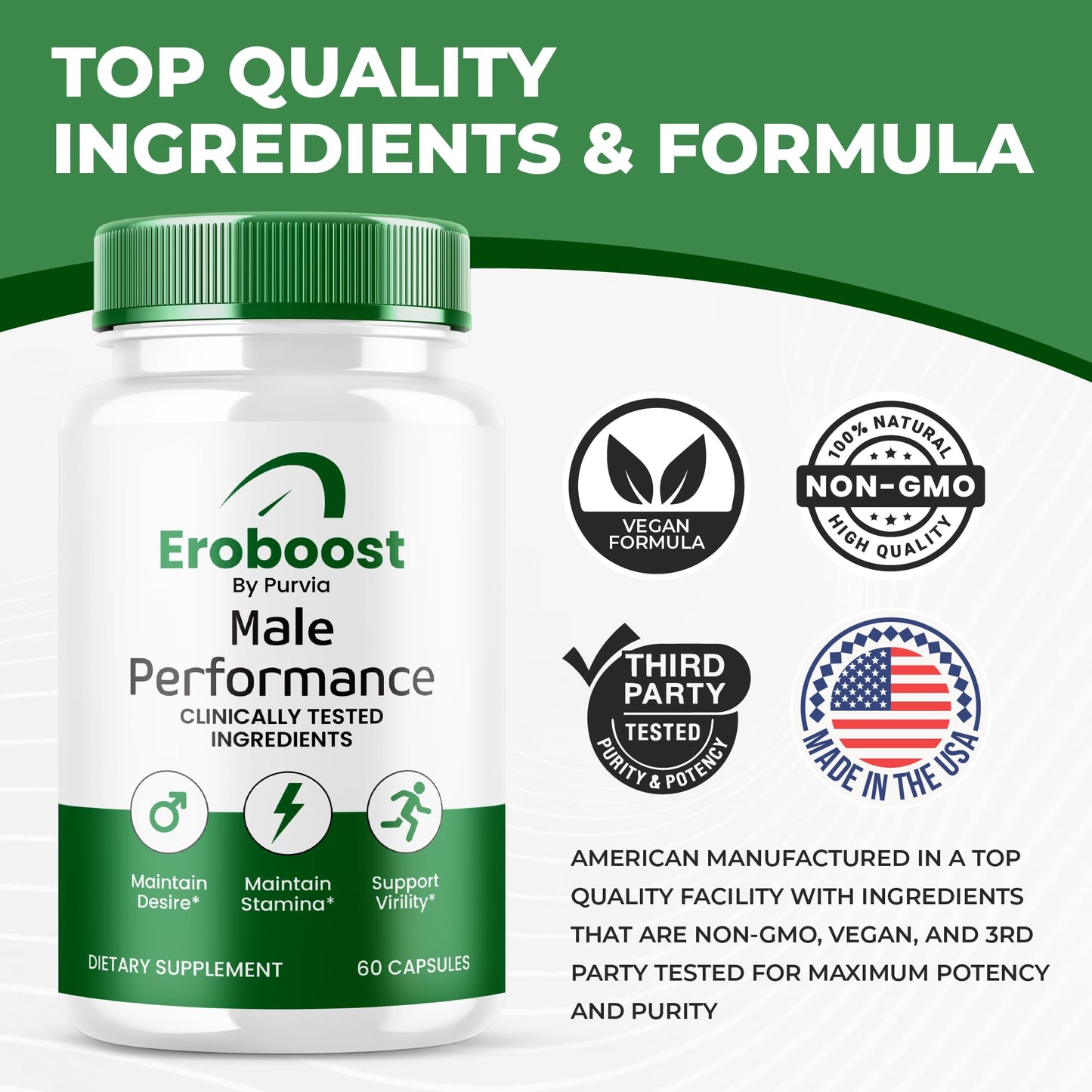 Purvia EroBoost Supplement Capsule 60 Count