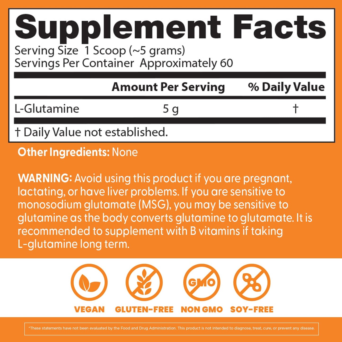 Doctor's Best L-Glutamine Powder 10.6 oz