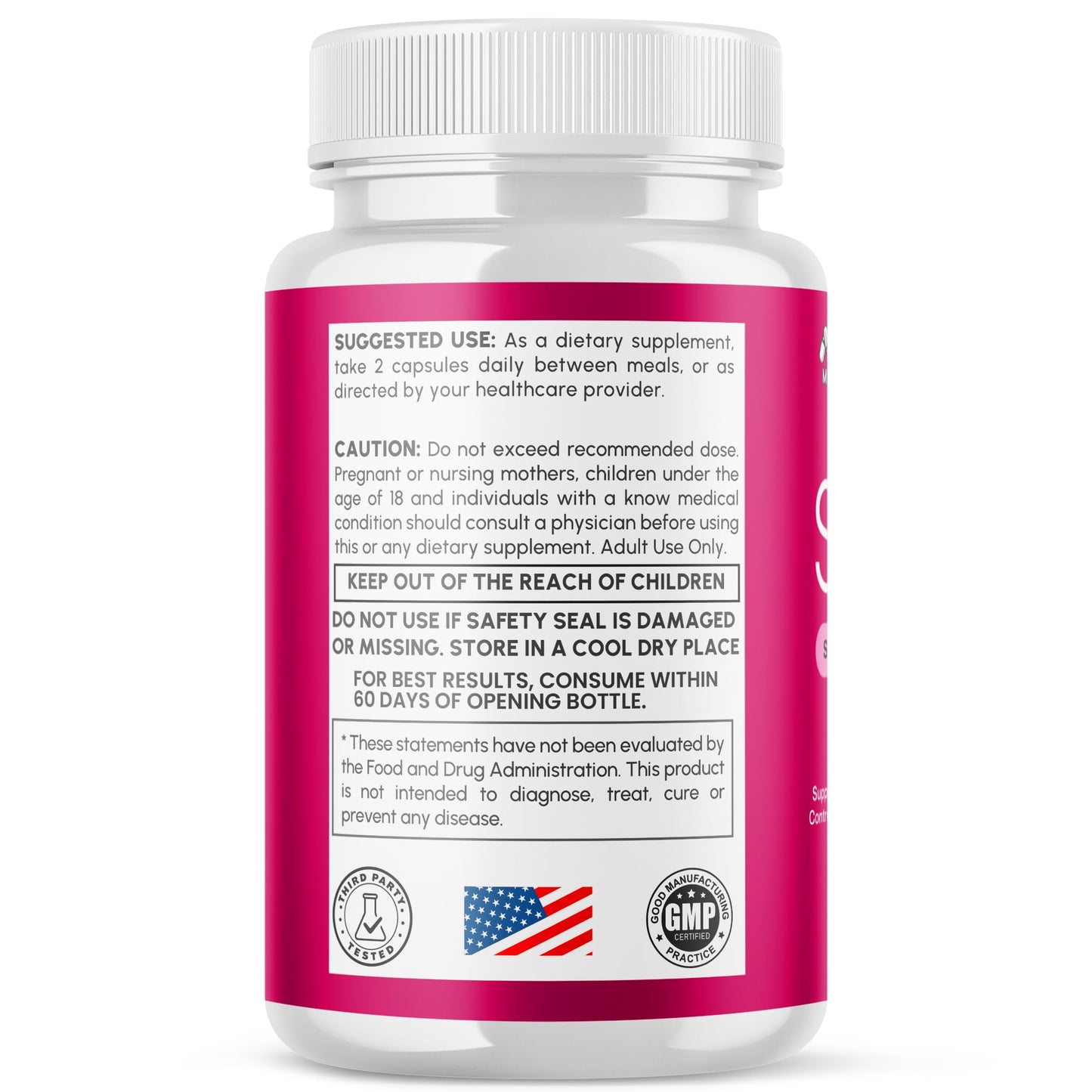 MJO Slim Peak Capsules 180 Capsules
