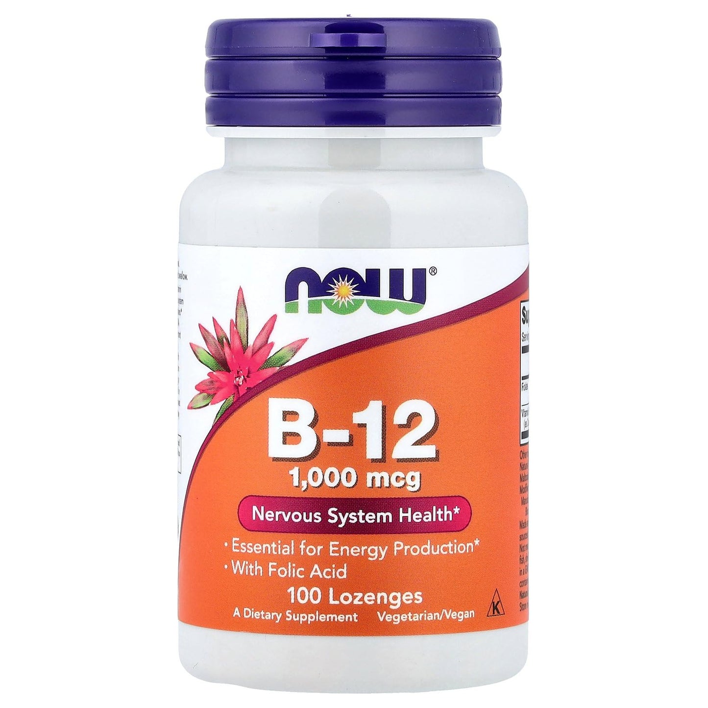 NOW Foods B-12 Lozenges 100