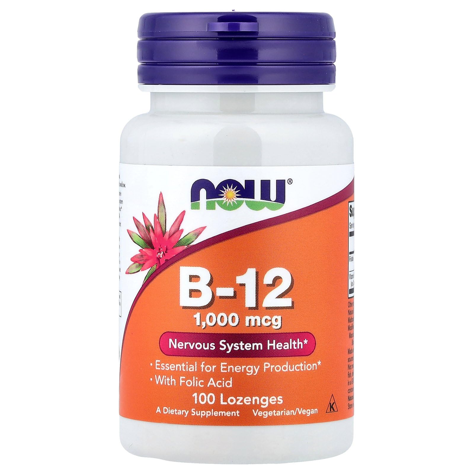 NOW Foods B-12 Lozenges 100