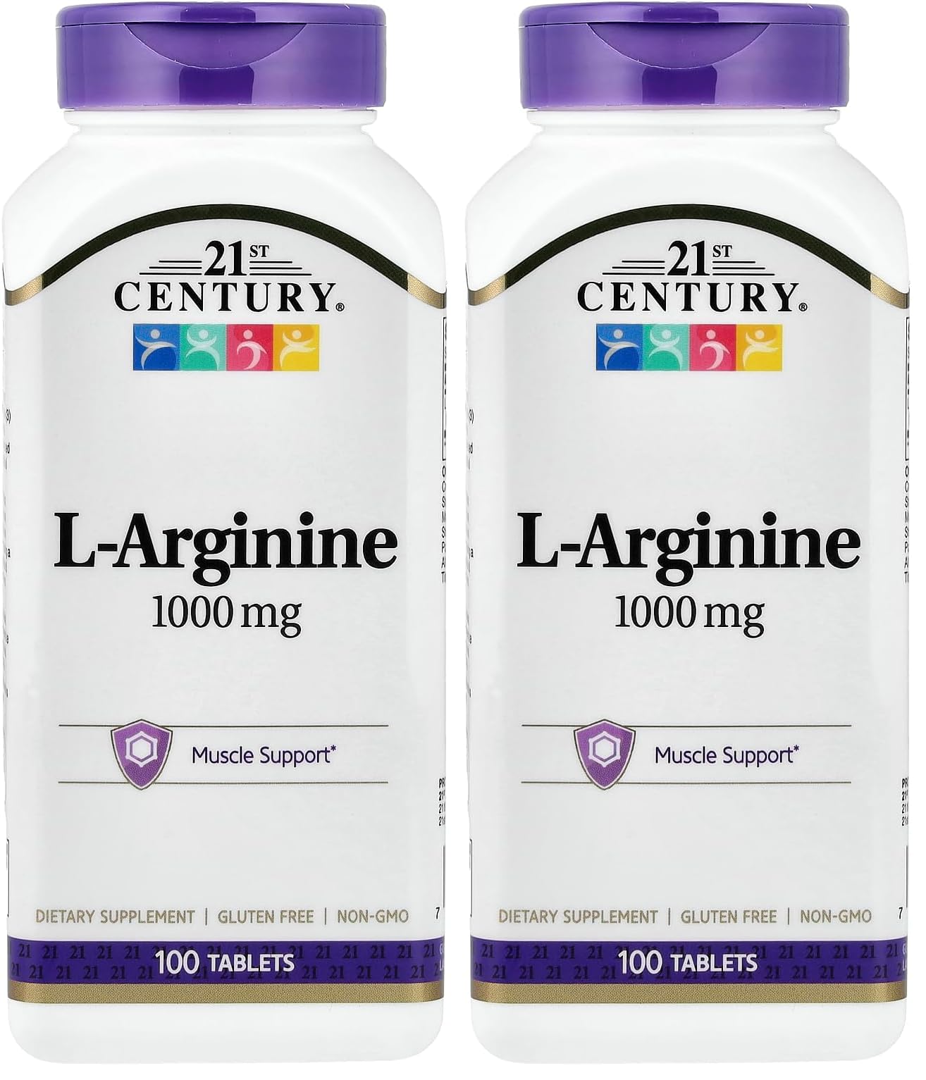 21st Century L-Arginine 1000mg Tablet, 200 Tablets