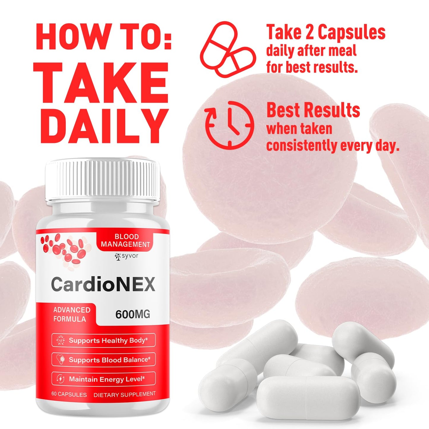 Syvor CardioNex Capsule 120 Capsules