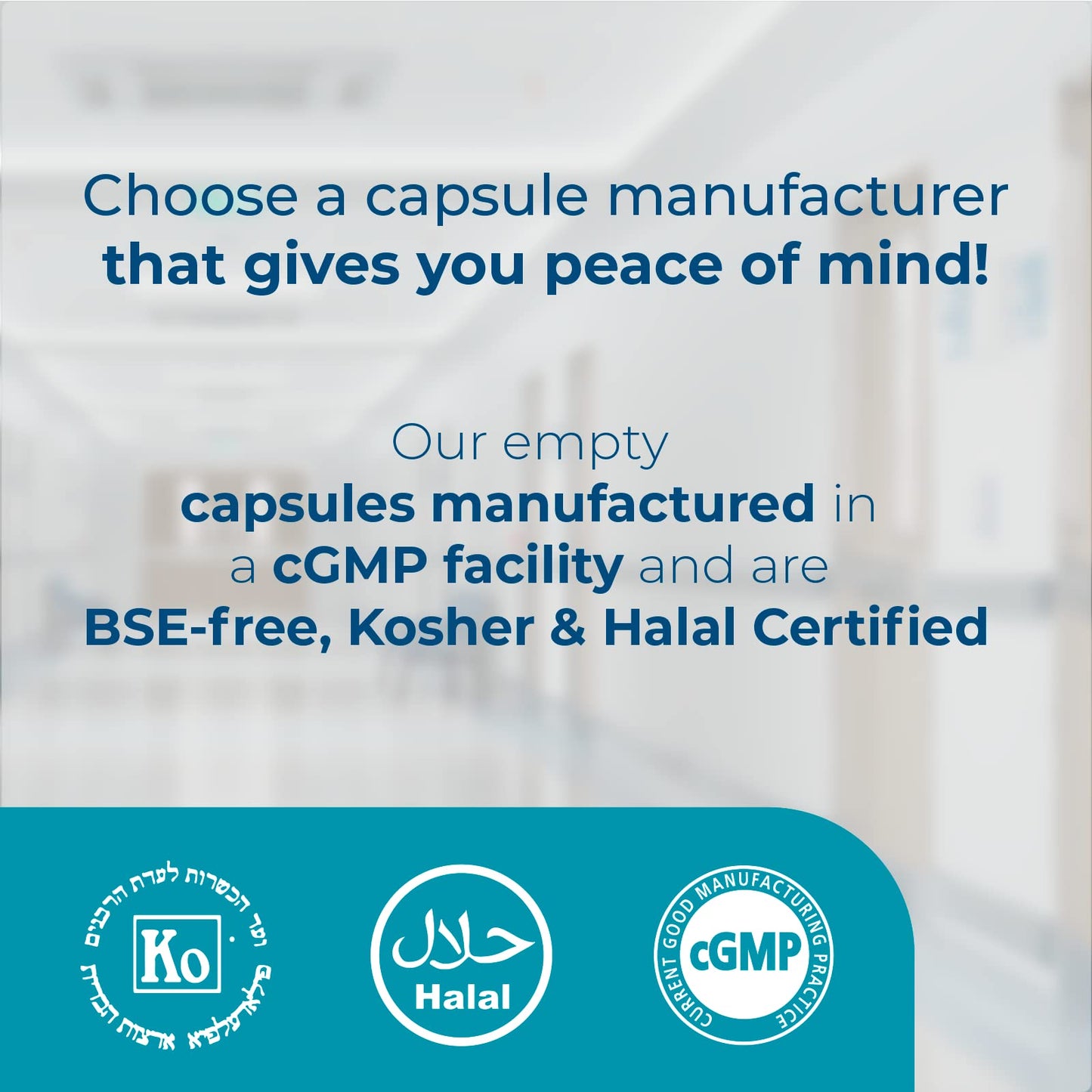 Capsuline Empty Gelatin Capsules Size 0 Clear Capsule 500 Count