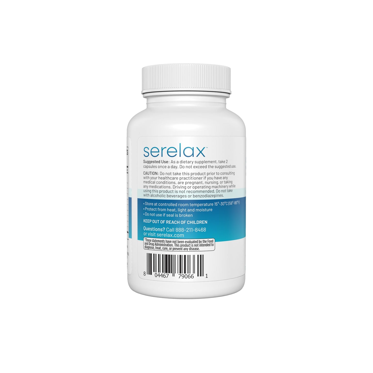 Serelax Stress Relief Supplement 120 Capsules