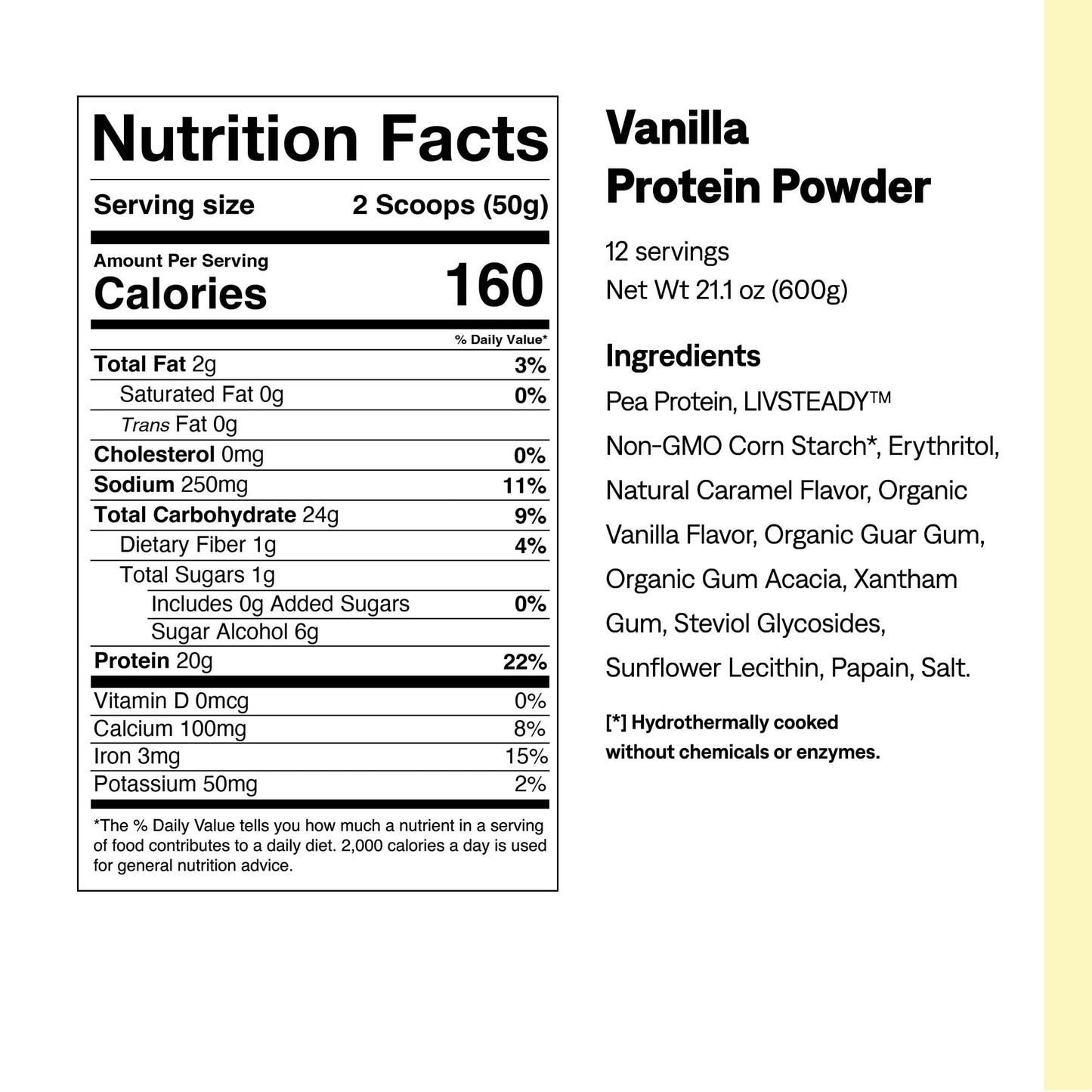UCAN Energy + Plant Protein Powder, 21 Servings