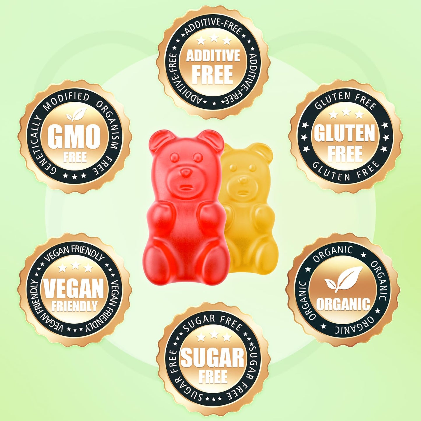 softbear Glucosamine Chondroitin Gummies 60 Count