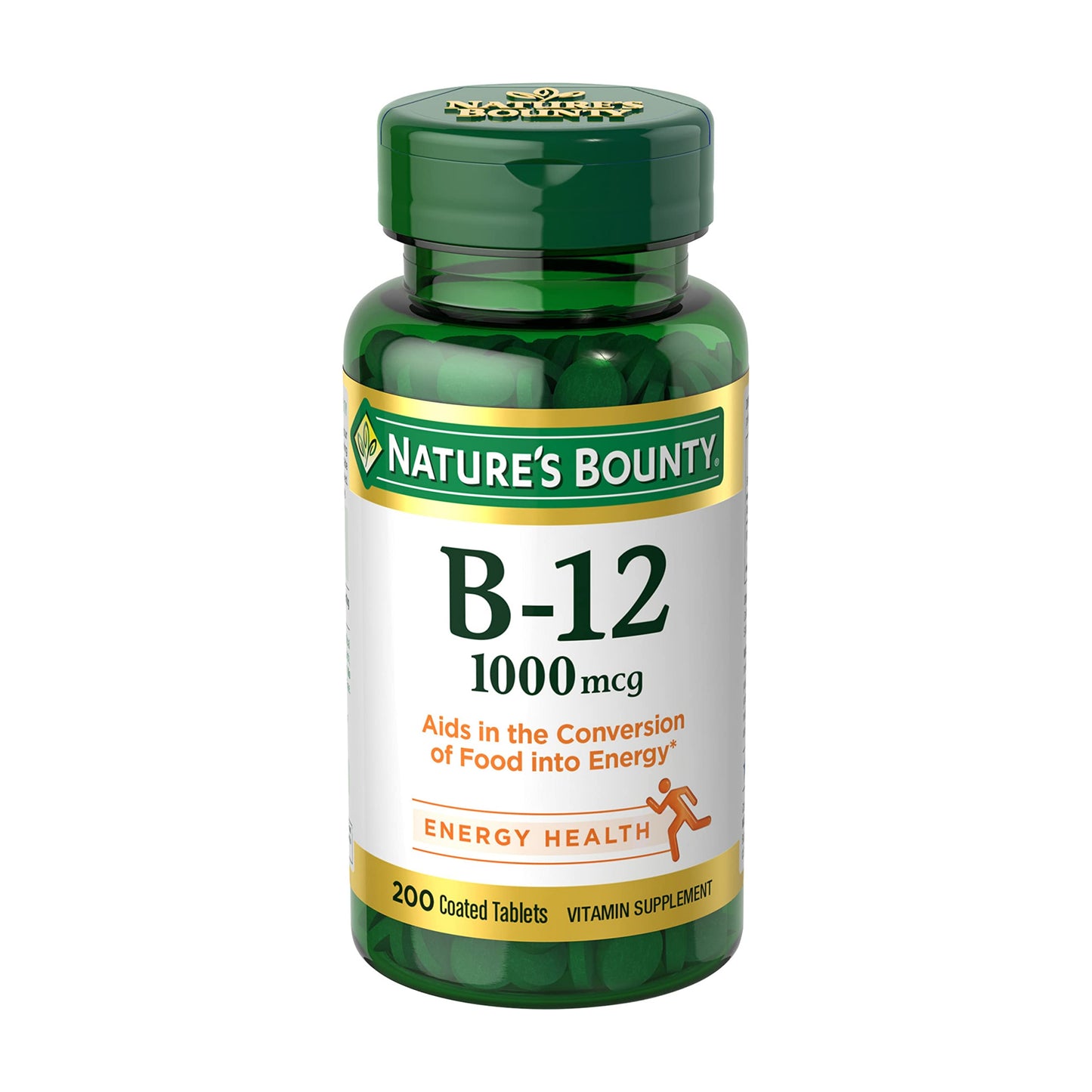 Nature's Bounty Vitamin B12, Magnesium & Zinc Caplets 3 Count
