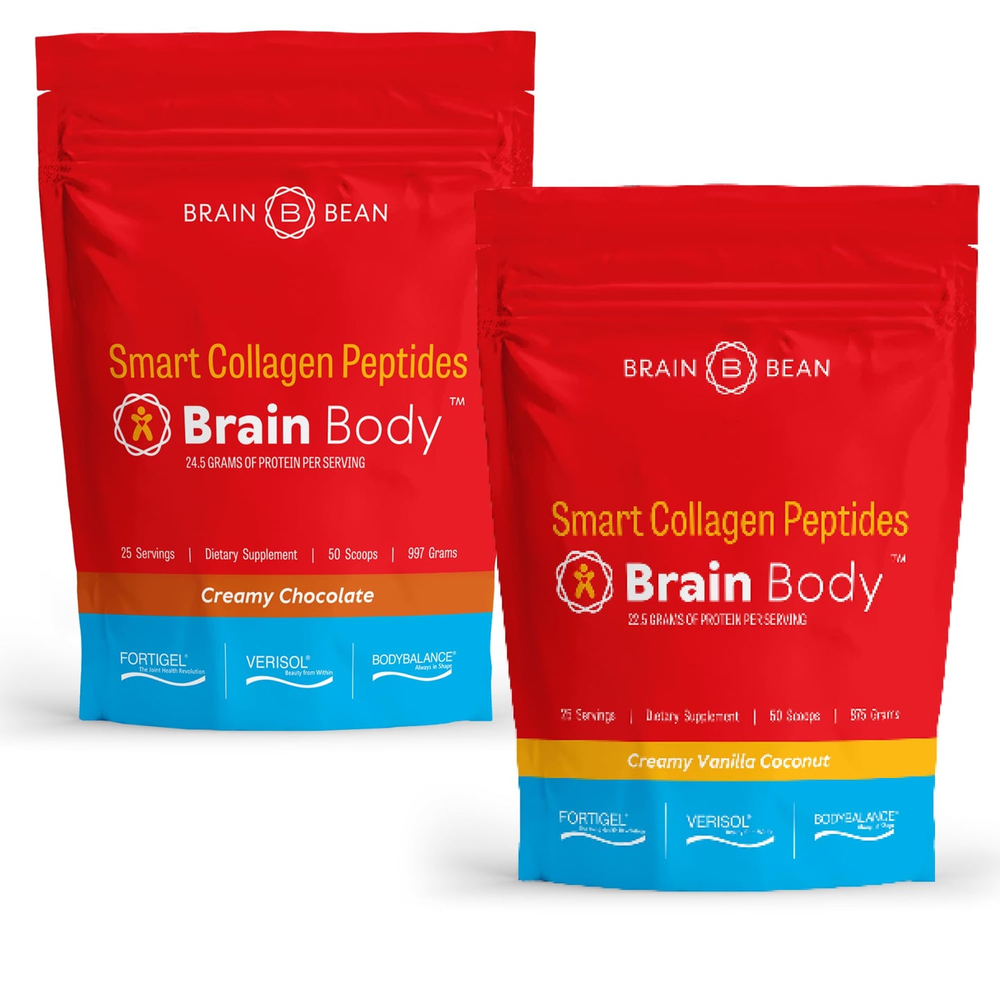 Brain Bean Brain Body Collagen Peptides Powder 997 g