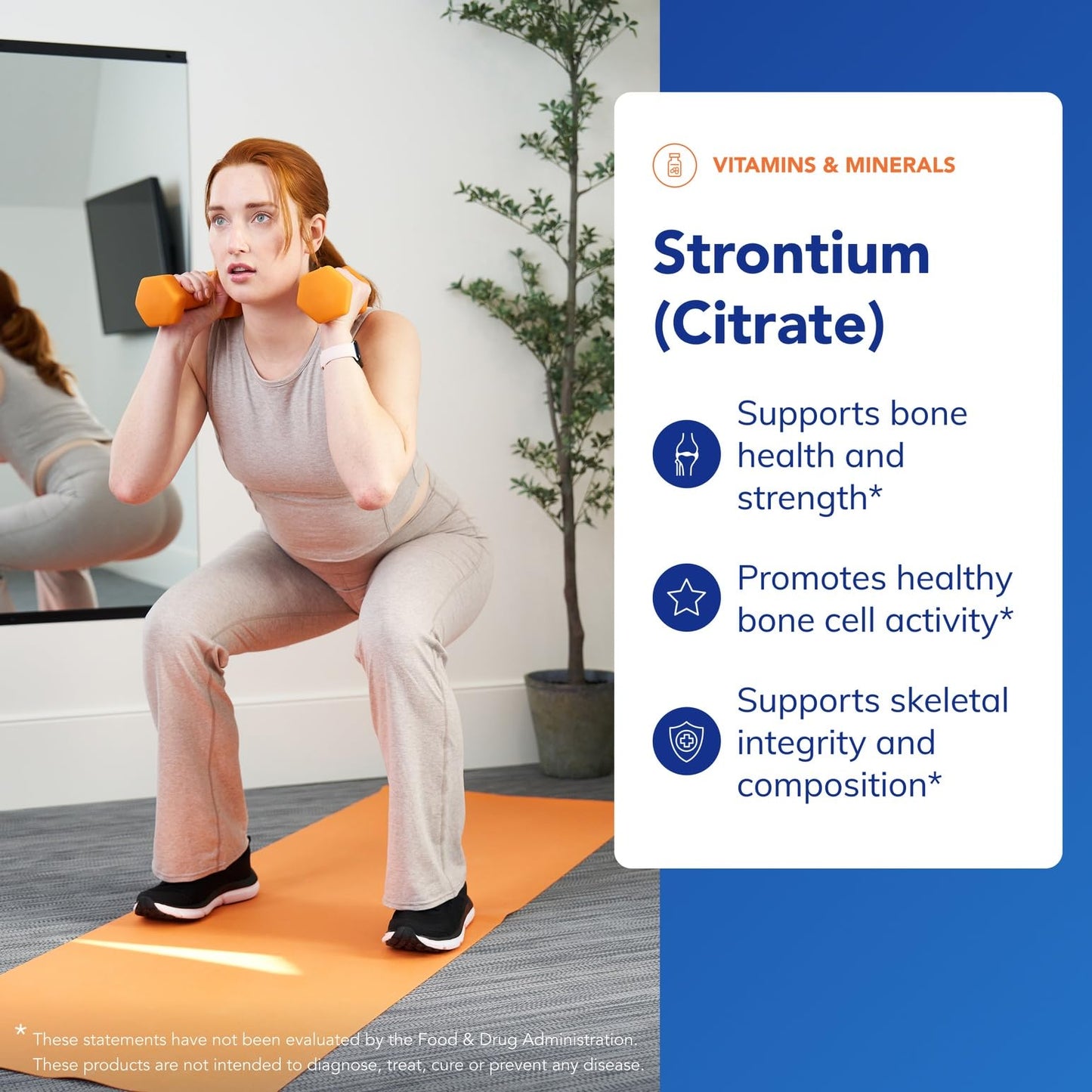 Pure Encapsulations Strontium (Citrate) Hypoallergenic Dietary Supplement to Support Healthy Bones, 90 Capsules