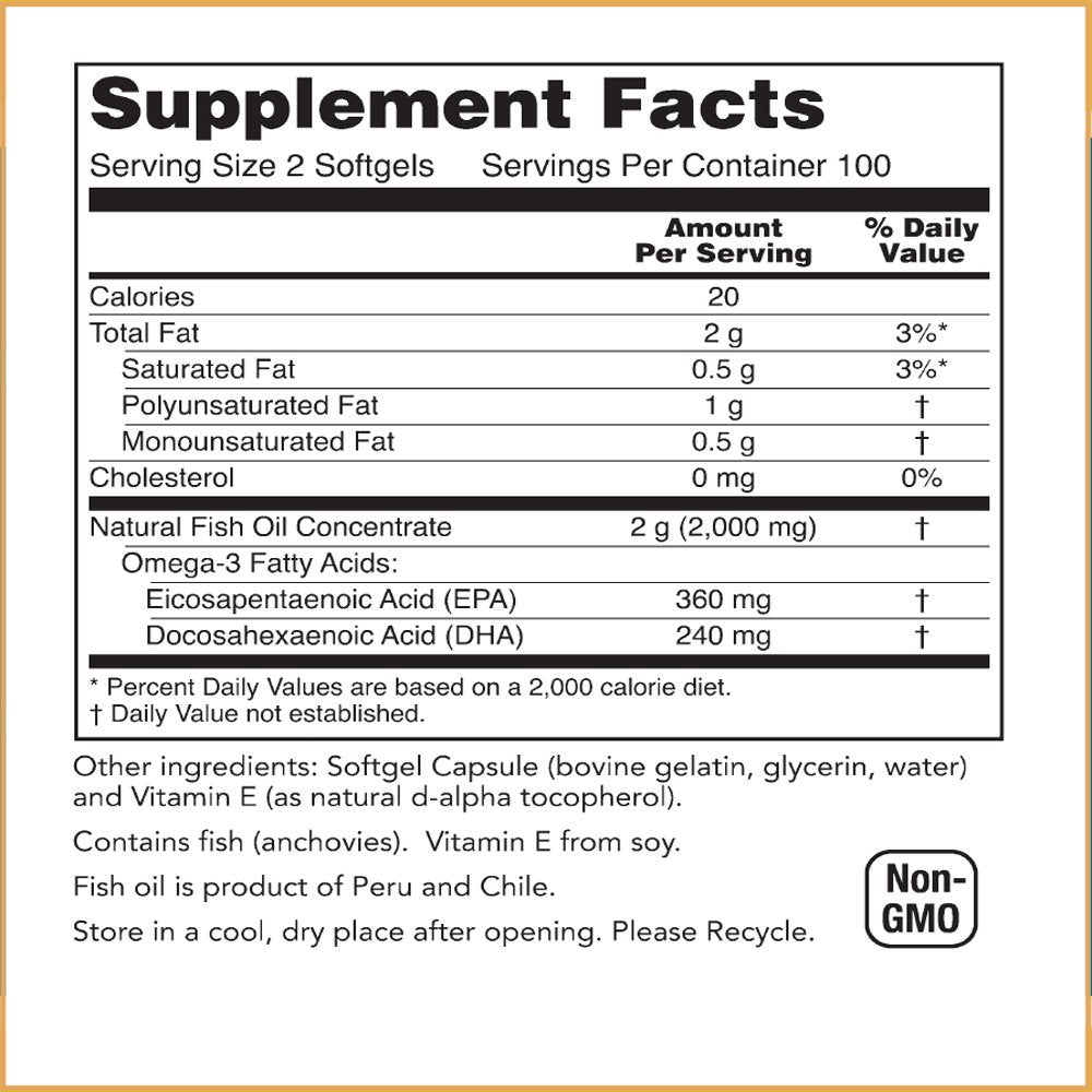 Baar Omega-3 Softgels 200