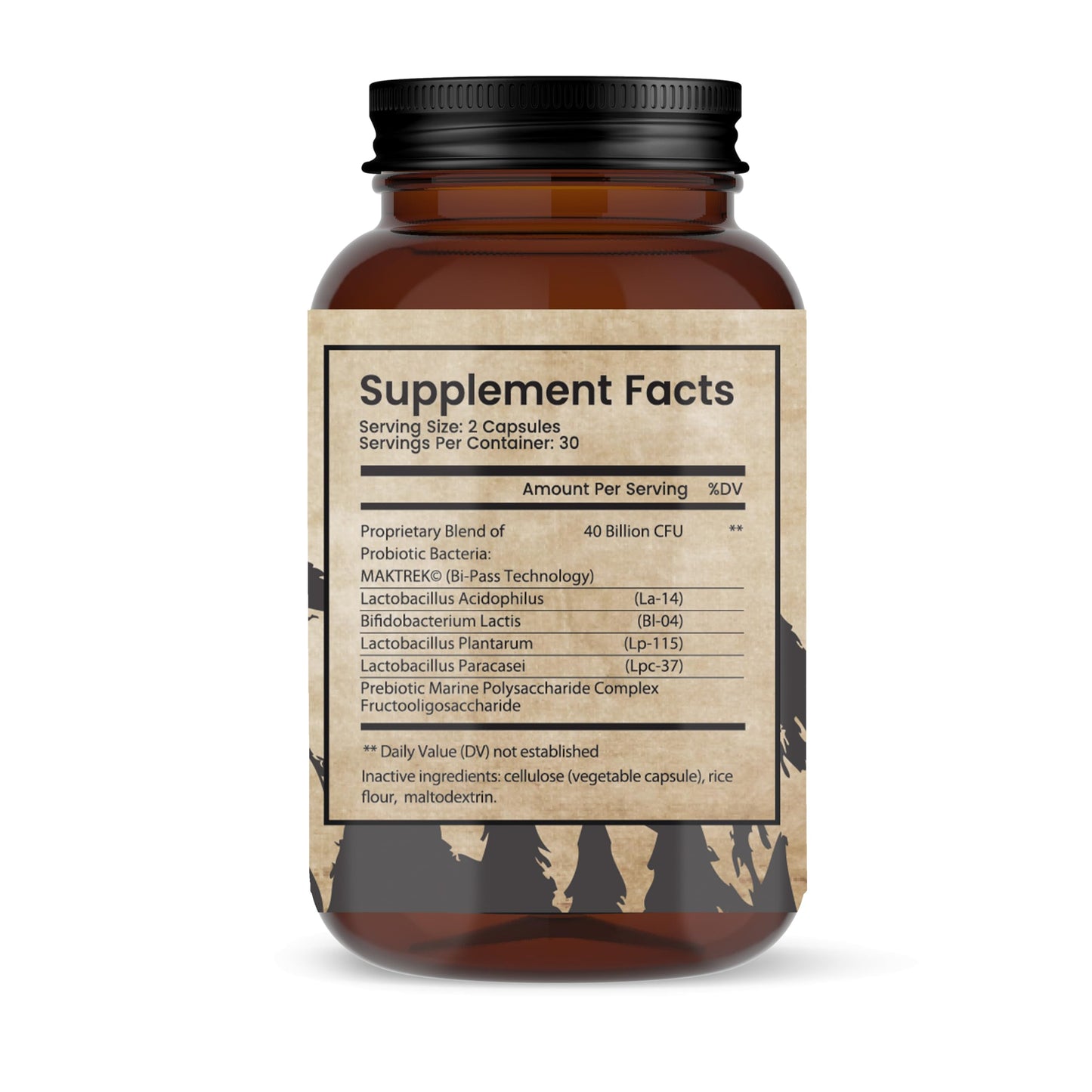 Teton Naturals TN-PROBIOTIC 60 Capsules