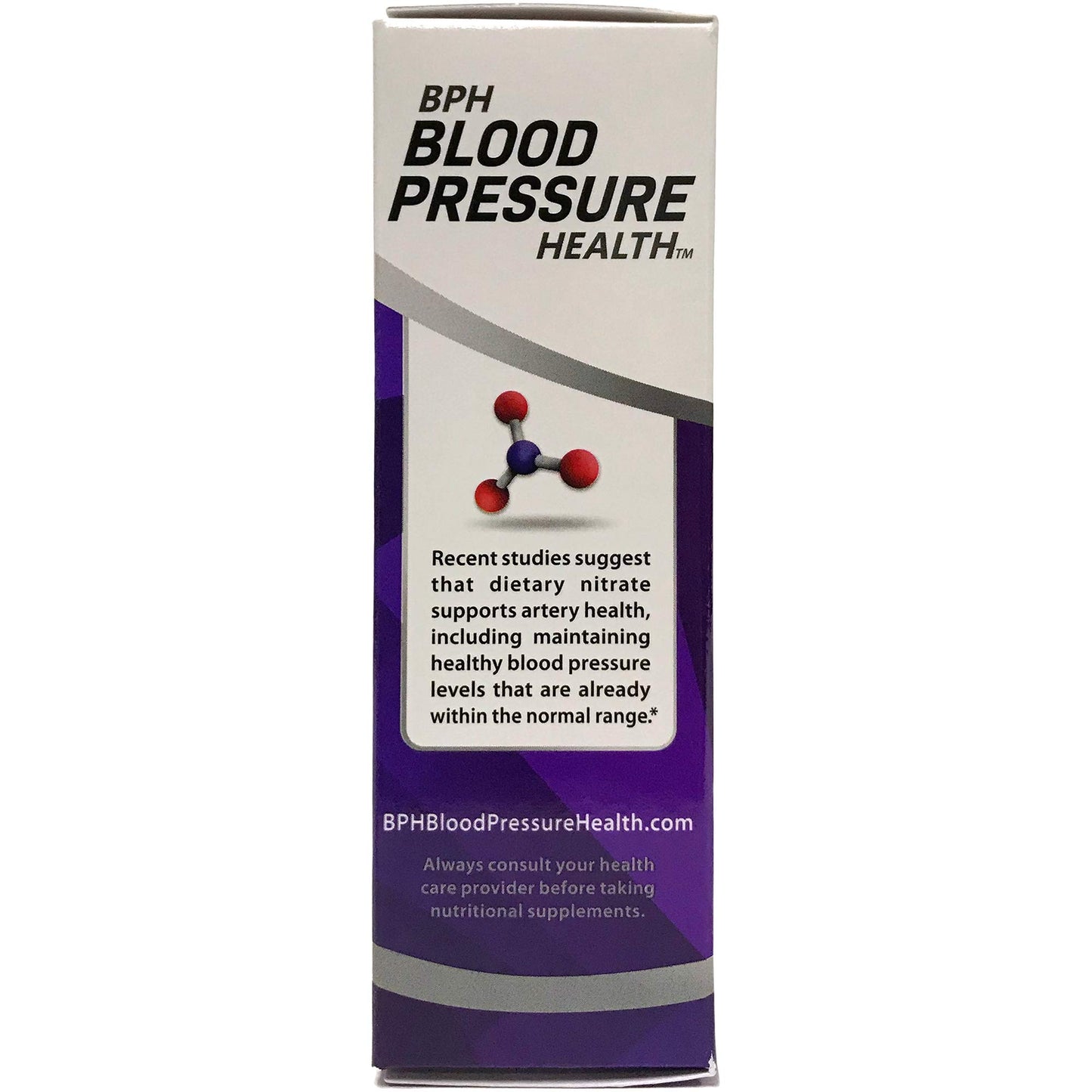 BPH Blood Pressure Health Maintenance Dietary Supplement Caplets Beetroot, 60 Count