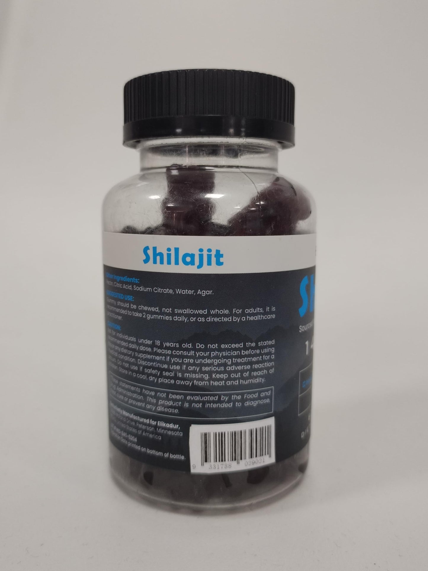 Elikadur Shilajit Gummies 60 Count