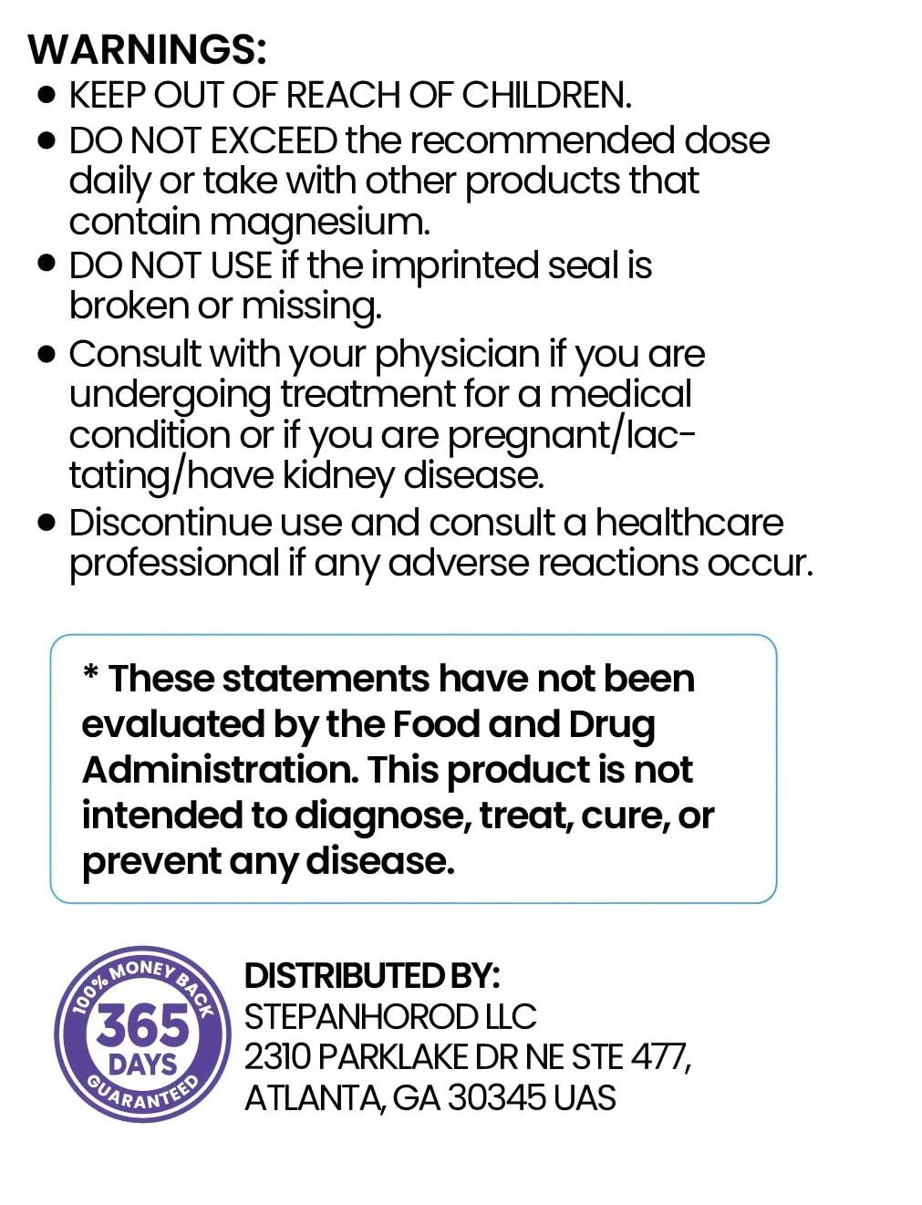NUTBOUST Magnesium Mineral Supplement 200mg Capsule, 60 Count
