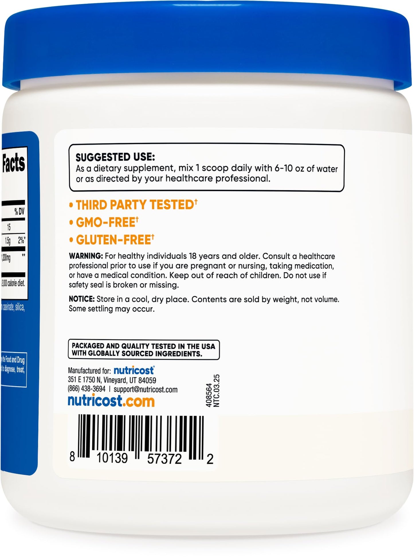Nutricost CLA Powder (Conjugated Linoleic Acid), 8.1 Ounce
