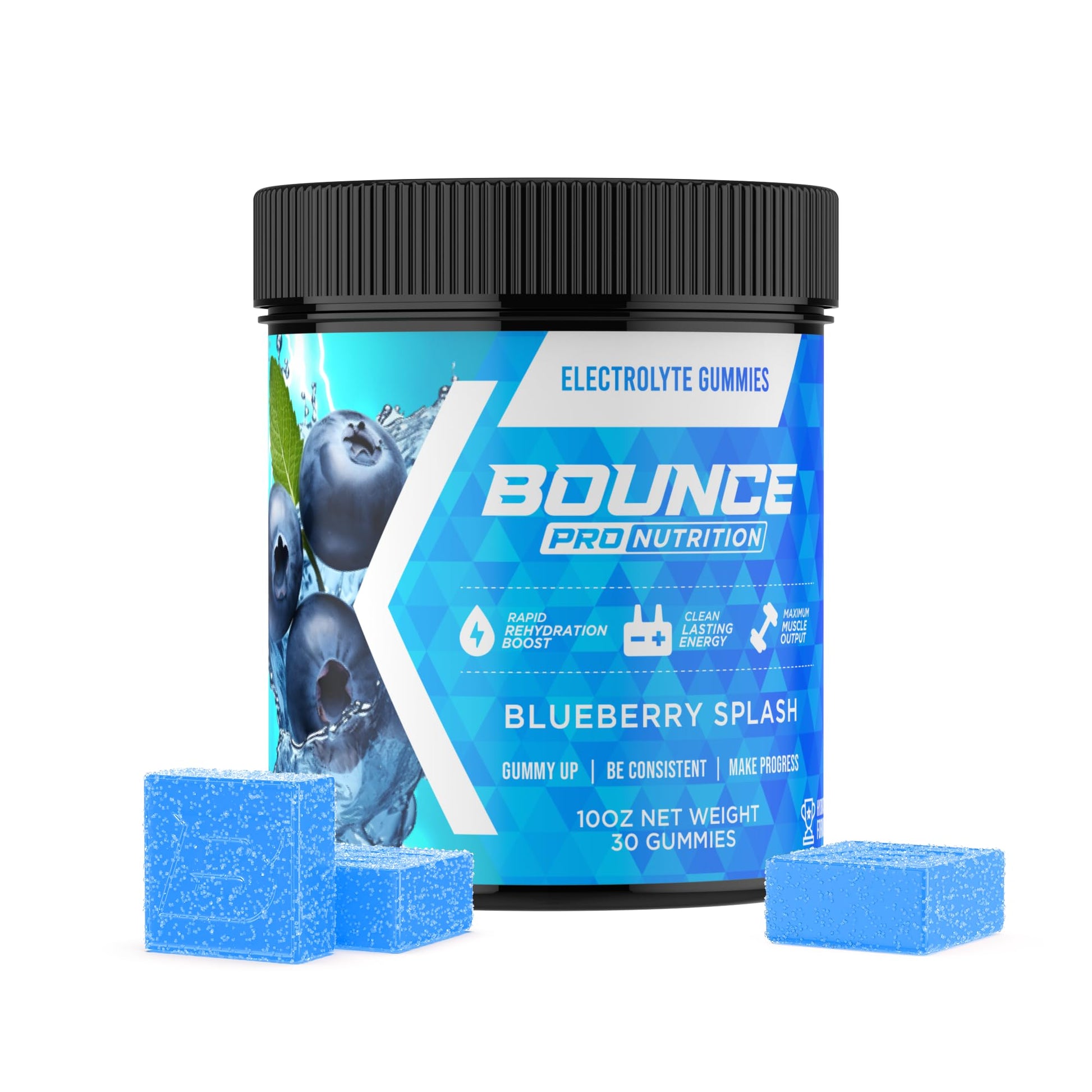 Bounce Pro Hydration Electrolyte Gummies 30 Count