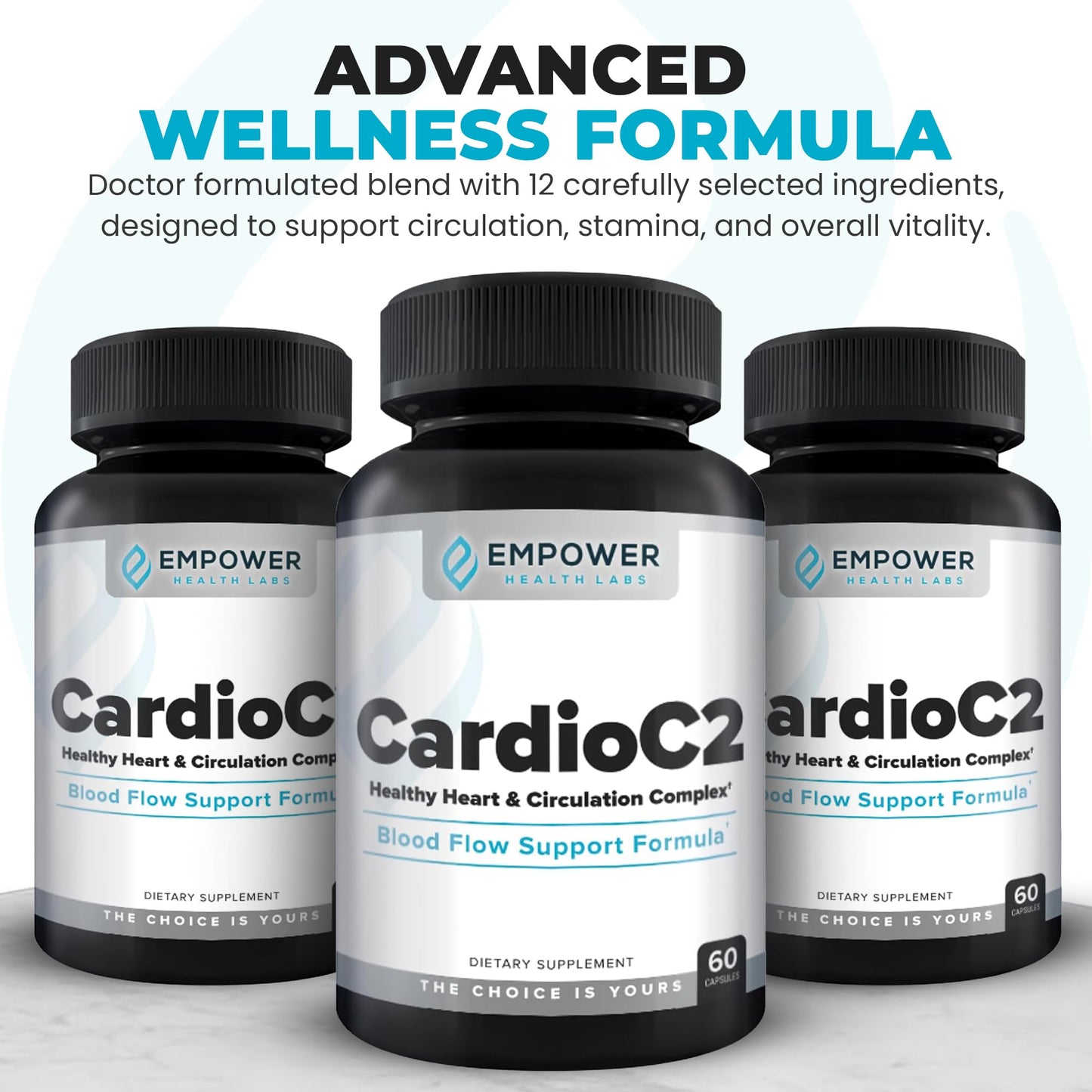 Empower Health Labs CardioC2 Circulation & Energy Support Capsule 1