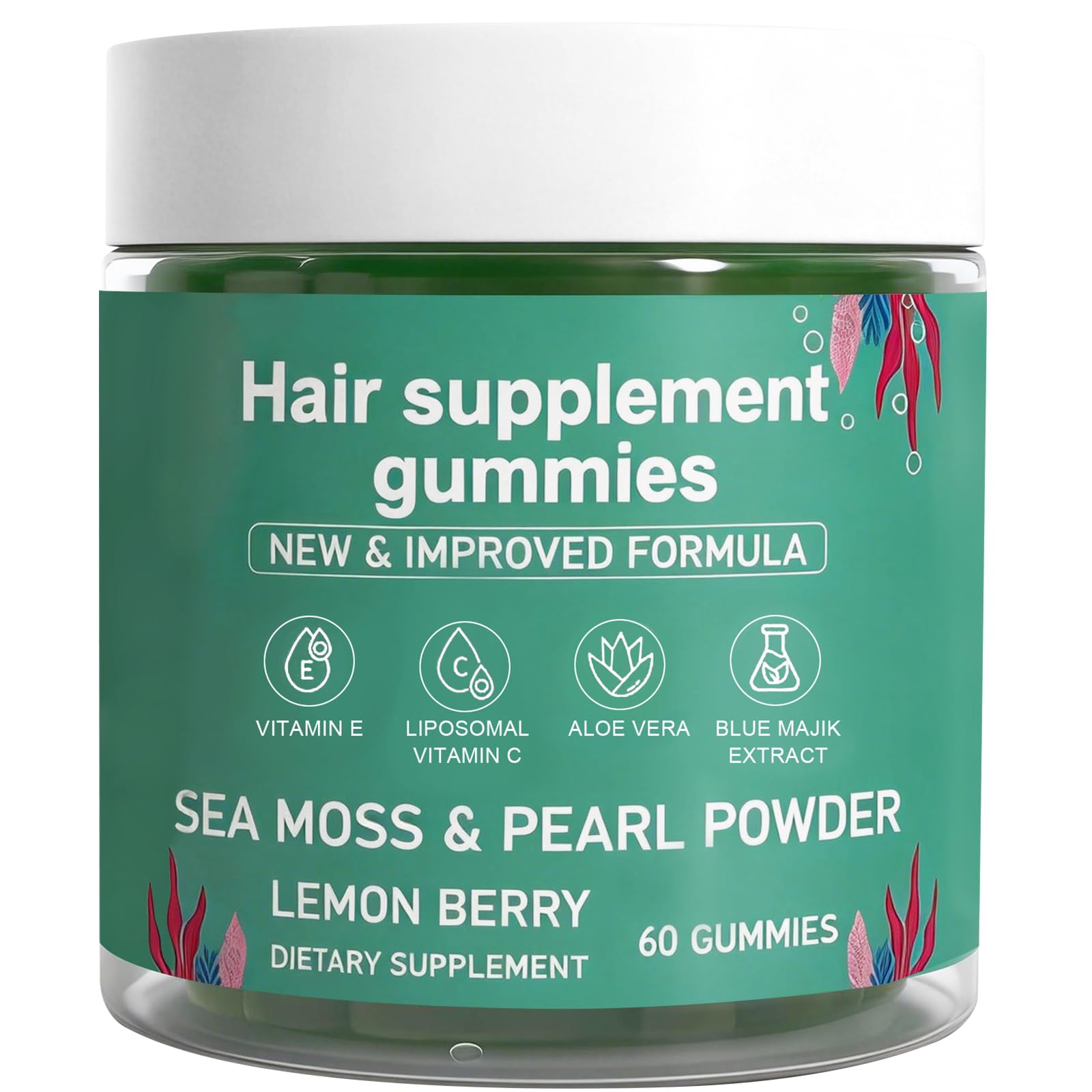 YATIME Hair Loss Gummies Gummy 60 Count