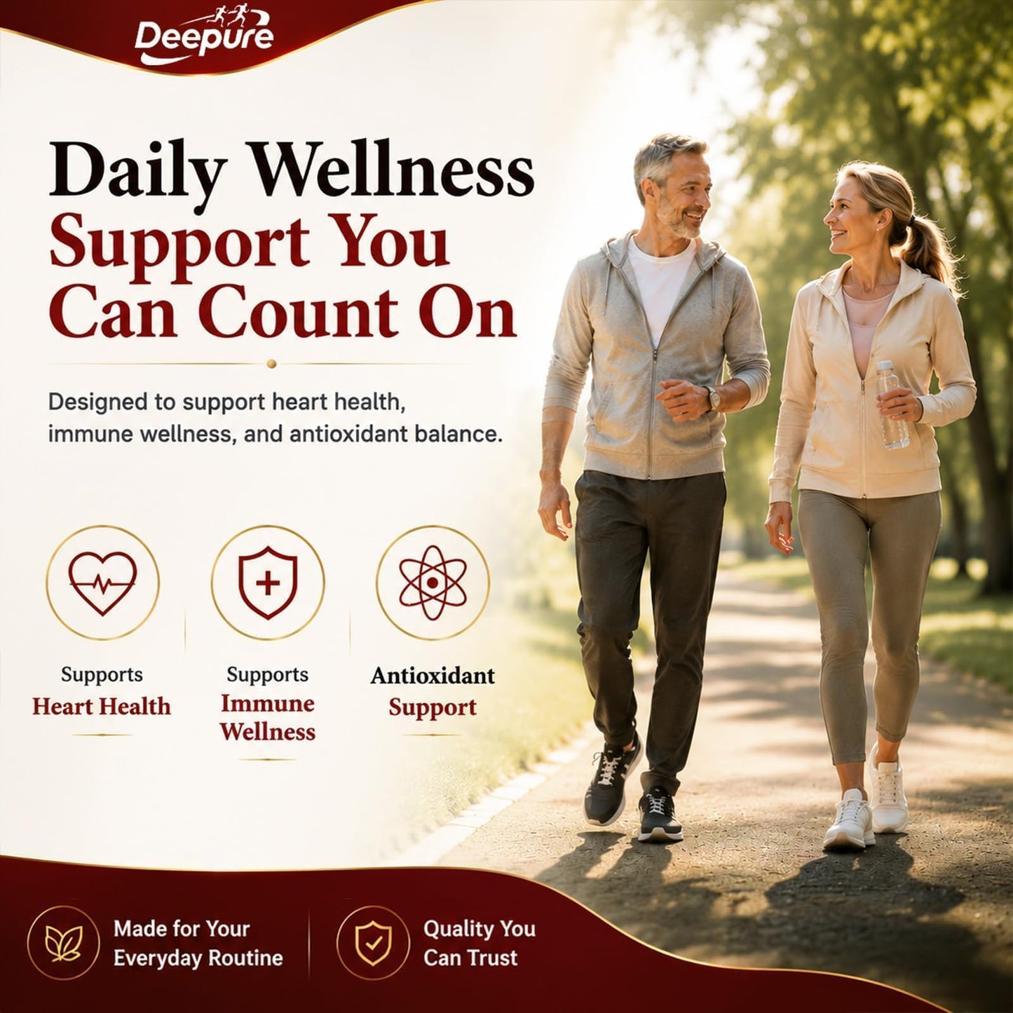 Deepure Odorless Aged Garlic Extract Capsules 240 Count