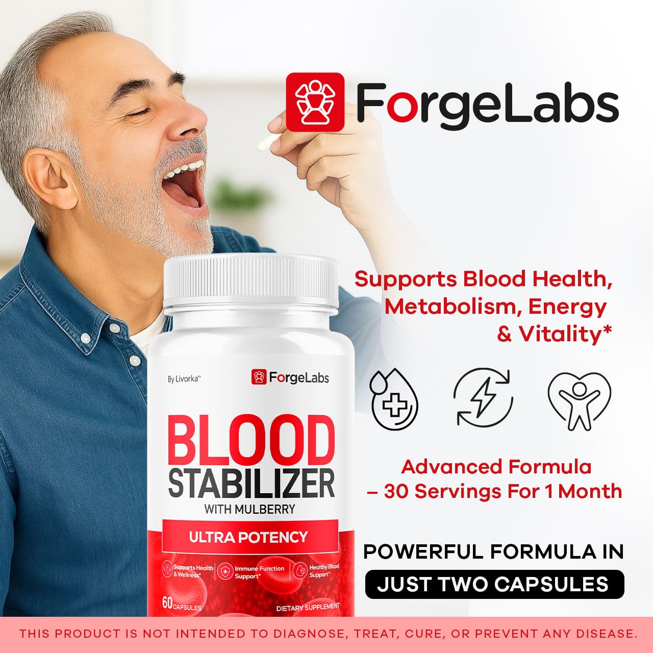 LIVORKA Blood Stabilizer Capsules 120 Capsules