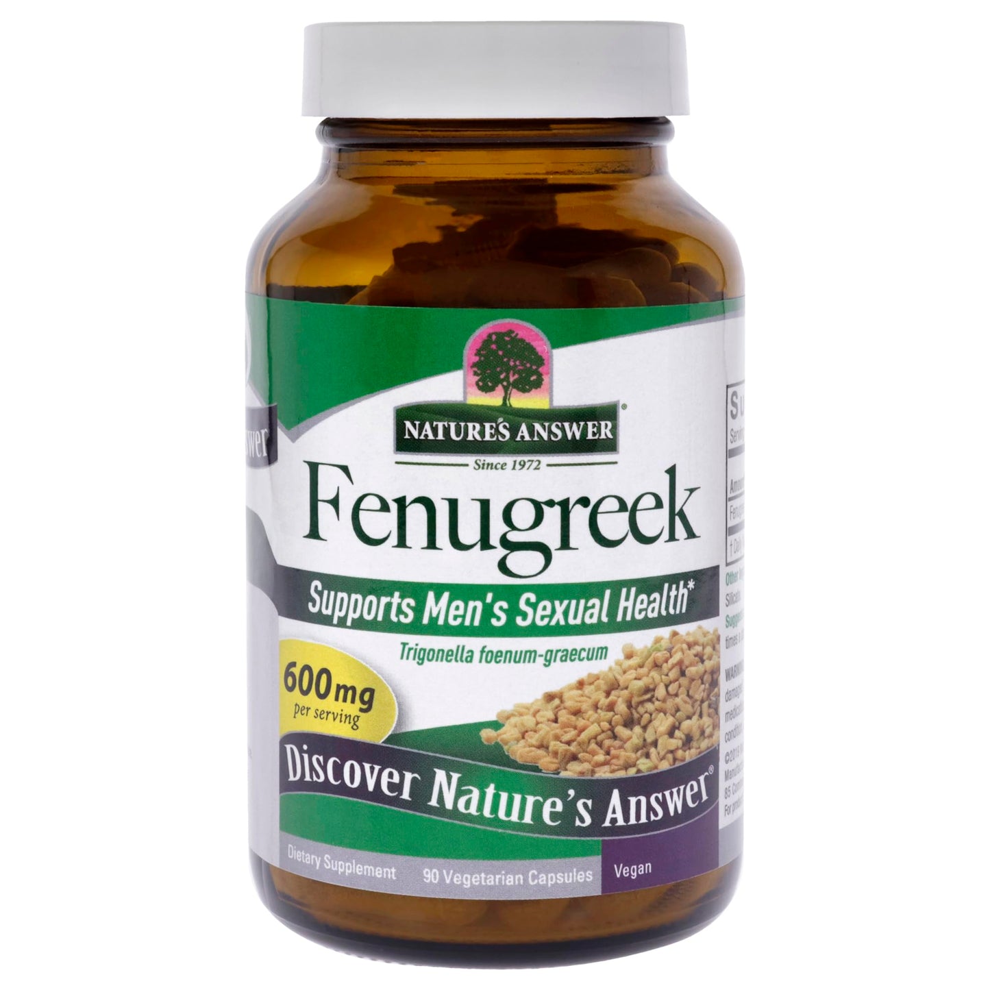 Nature's Answer Fenugreek Seed Capsule 90 Capsules