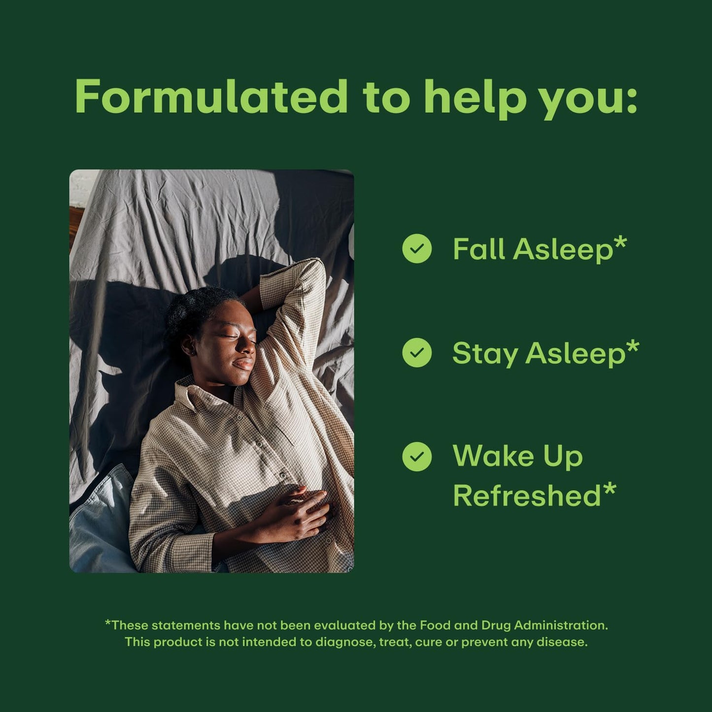 WellWithAll Sleep Support with Sustained-Release Melatonin, L-Theanine & Ashwagandha Capsules, 30 Count