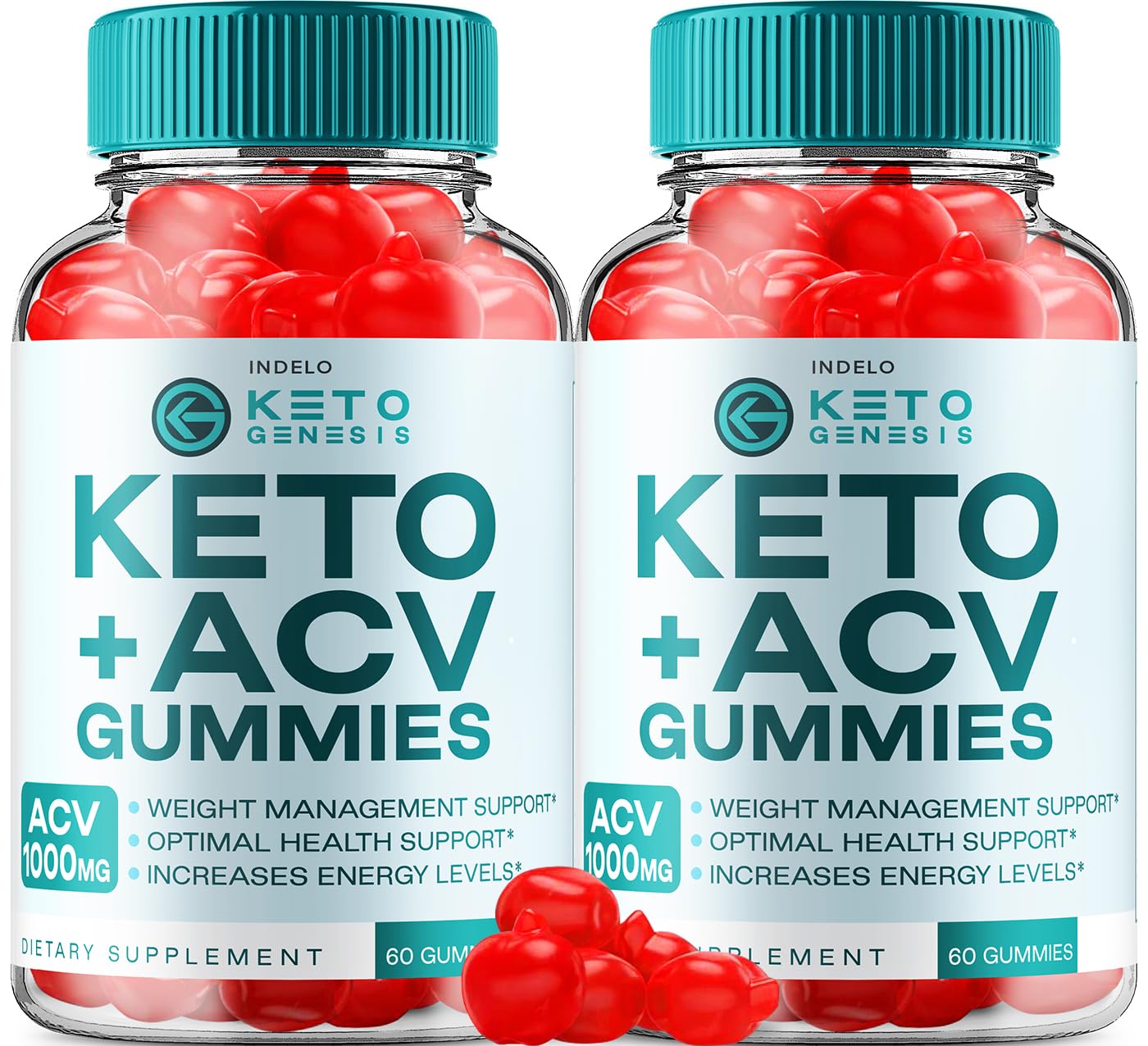 Indelo Keto Genesis ACV Gummies 120 Gummies
