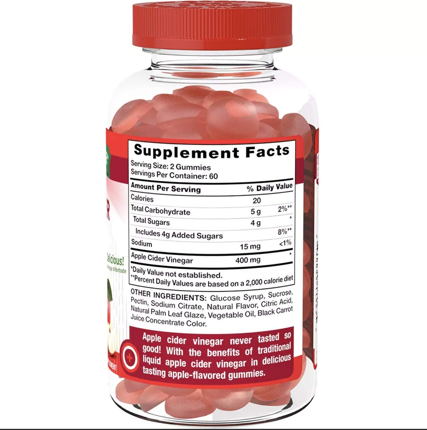 Nature's Truth Apple Cider Vinegar Gummies 120