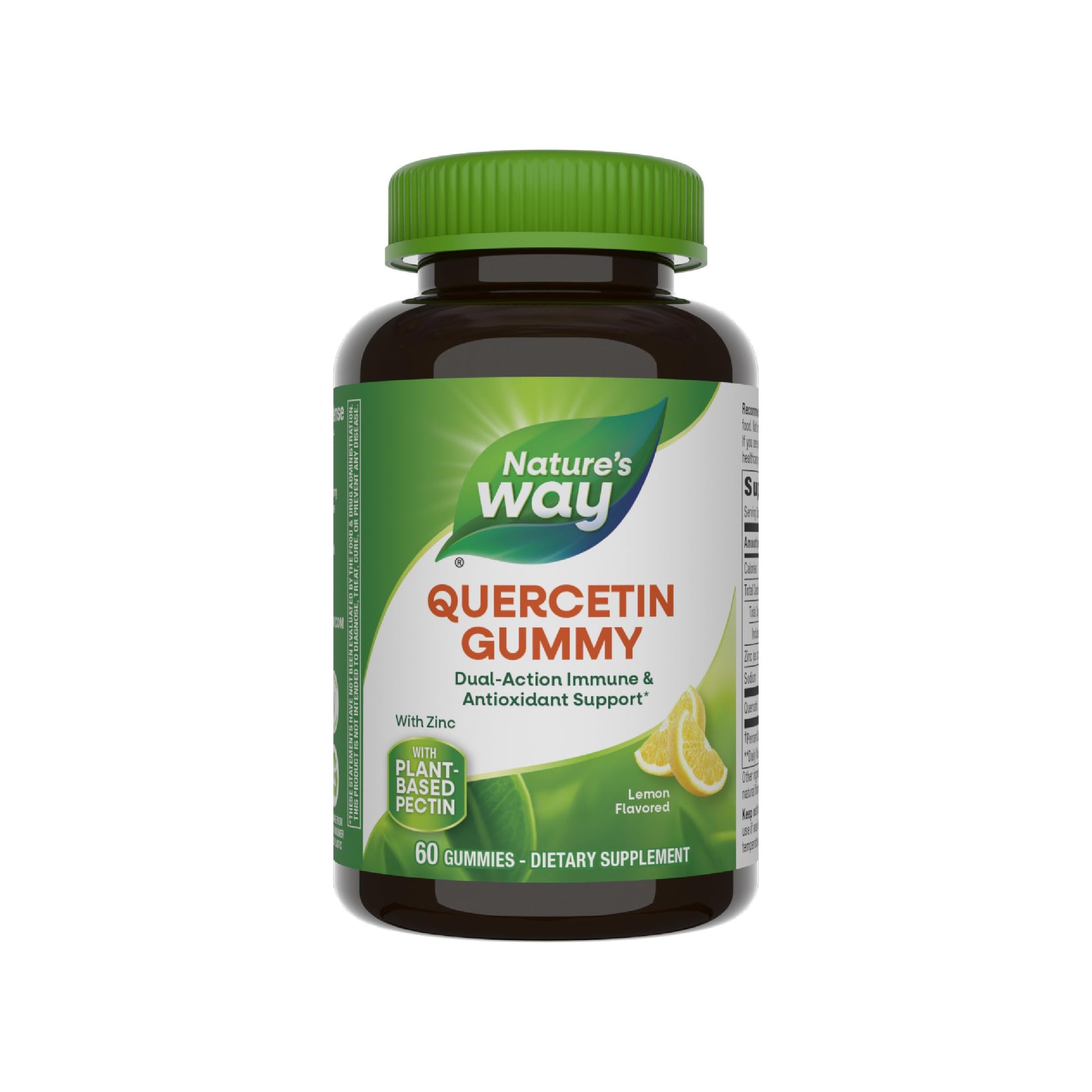 Nature's Way Quercetin Gummies with Zinc 60 Count