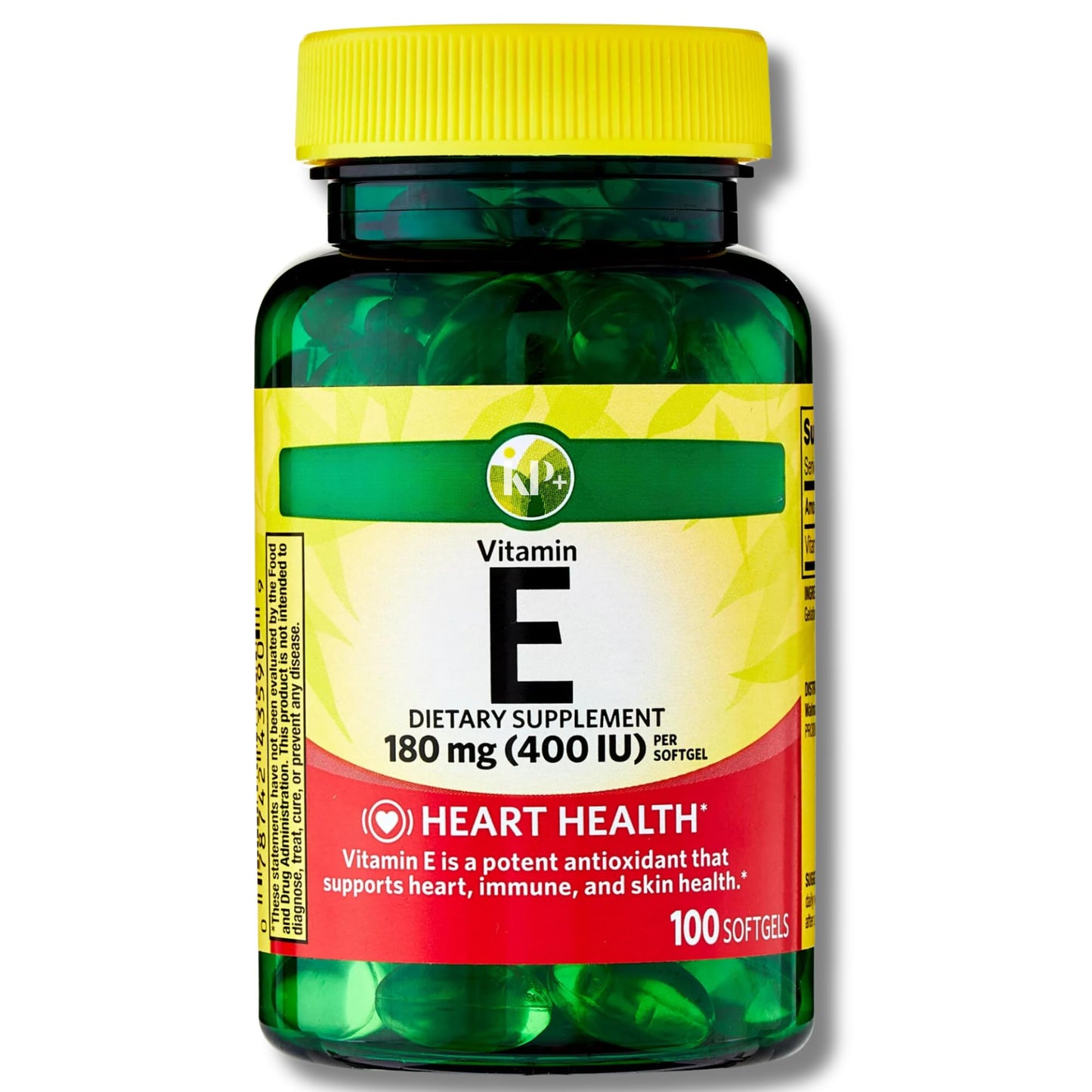 KP+ Vitamin E 180 mg (400 IU) Softgels 100