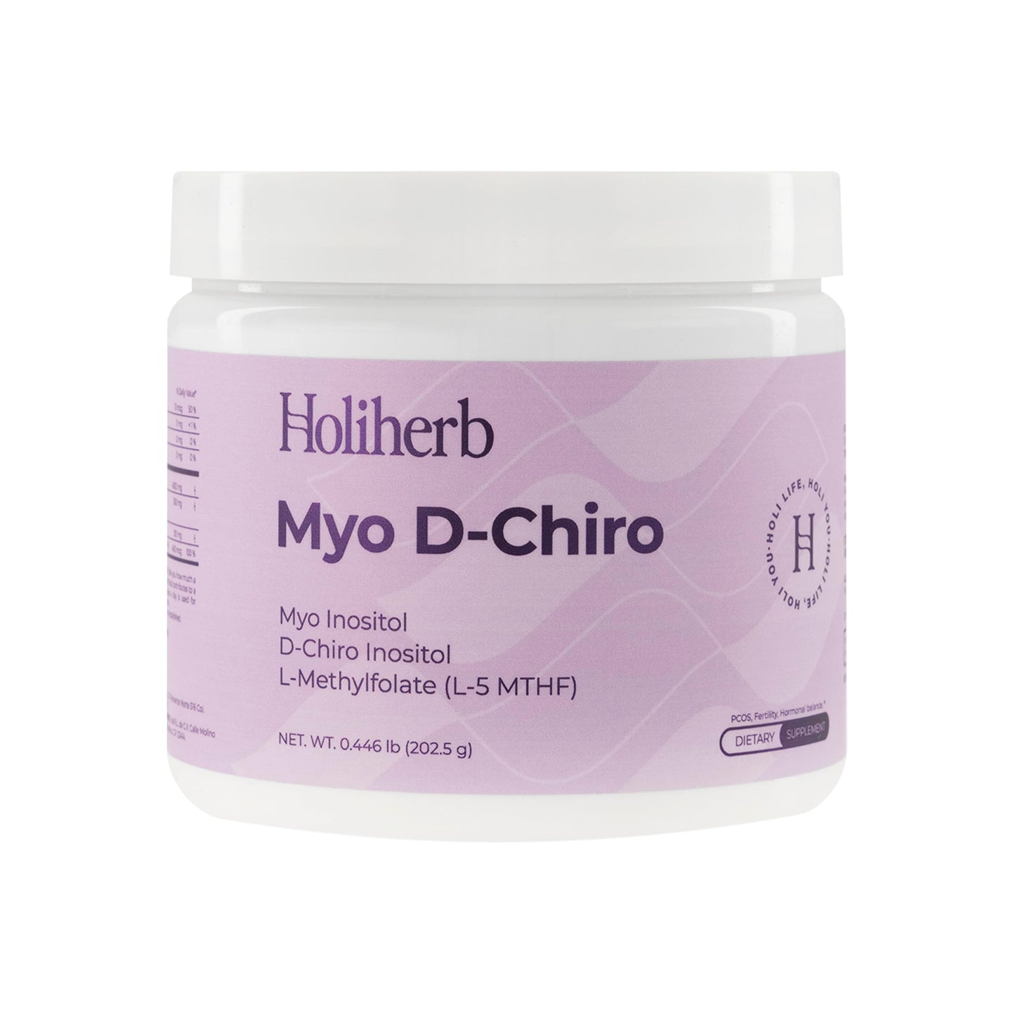 Holiherb Myo D-Chiro Inositol 40:1 Powder for Women, 7.14 oz