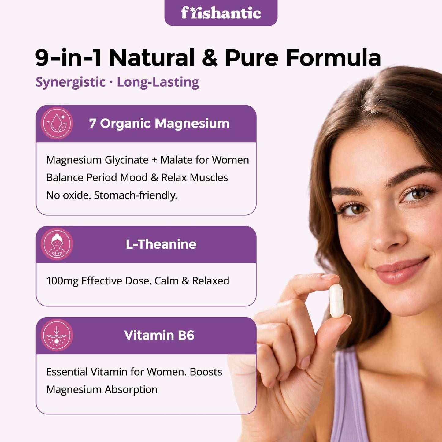 Frishantic Magnesium Complex for Women Capsules 120