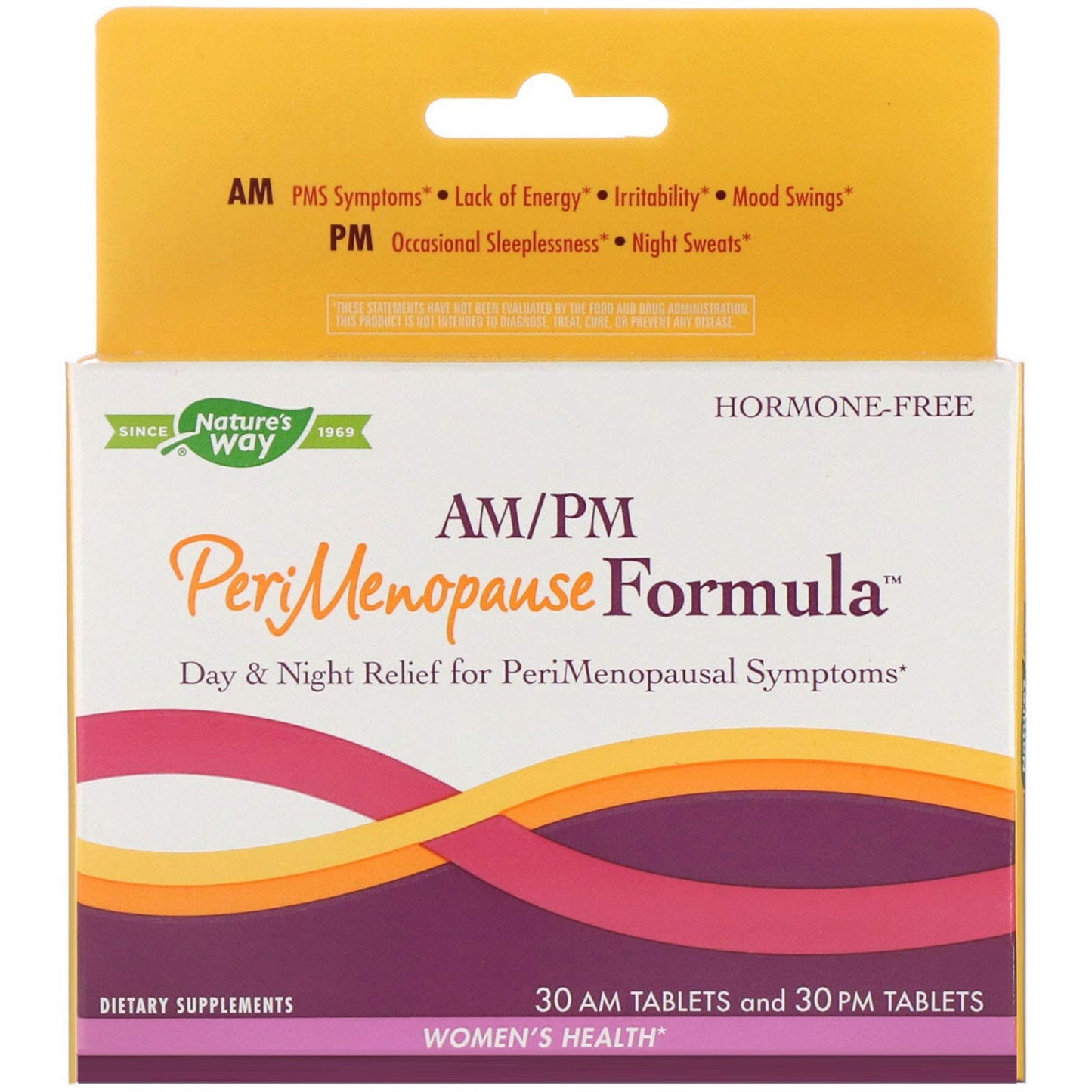 Nature's Way Enzymatic Therapy Am/Pm Perimenopause Formula, 60 Tablets