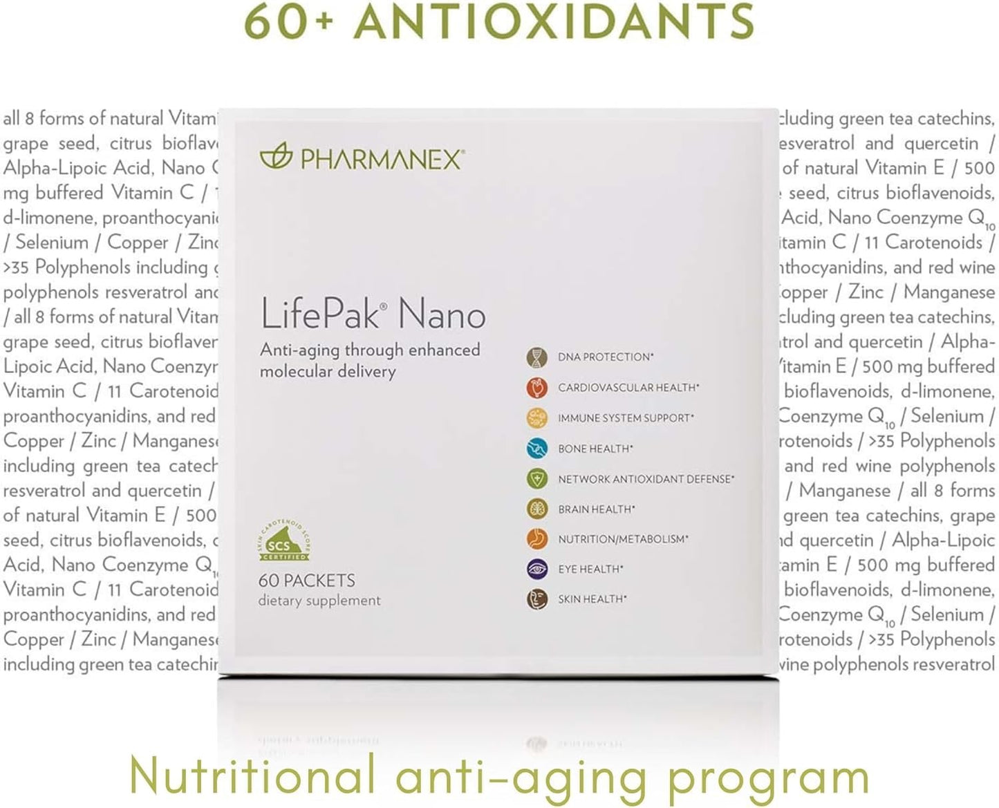 Nu Skin Pharmanex LifePak Nano Capsule 60 Count