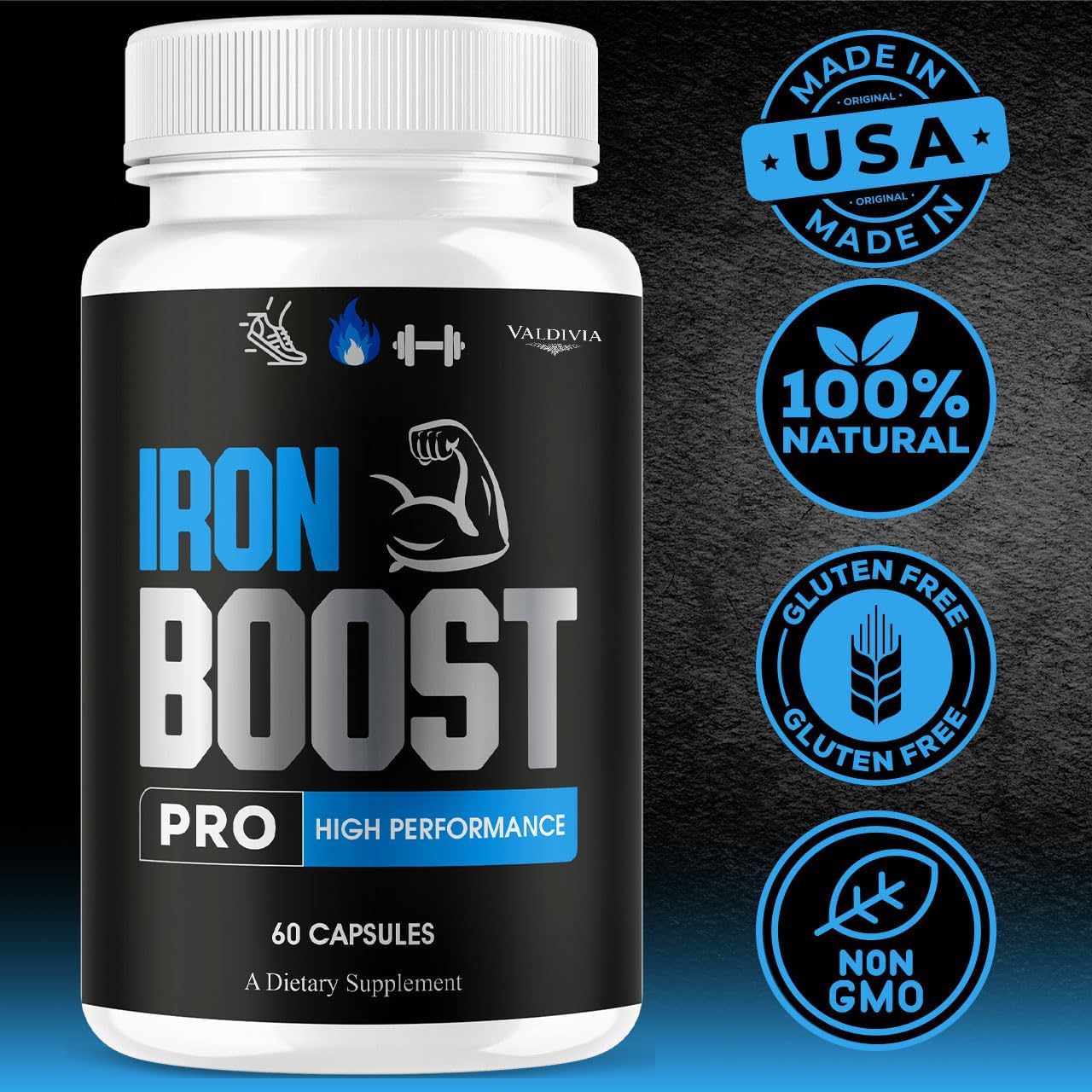 Valdivia Iron Boost Pro 300 Capsules