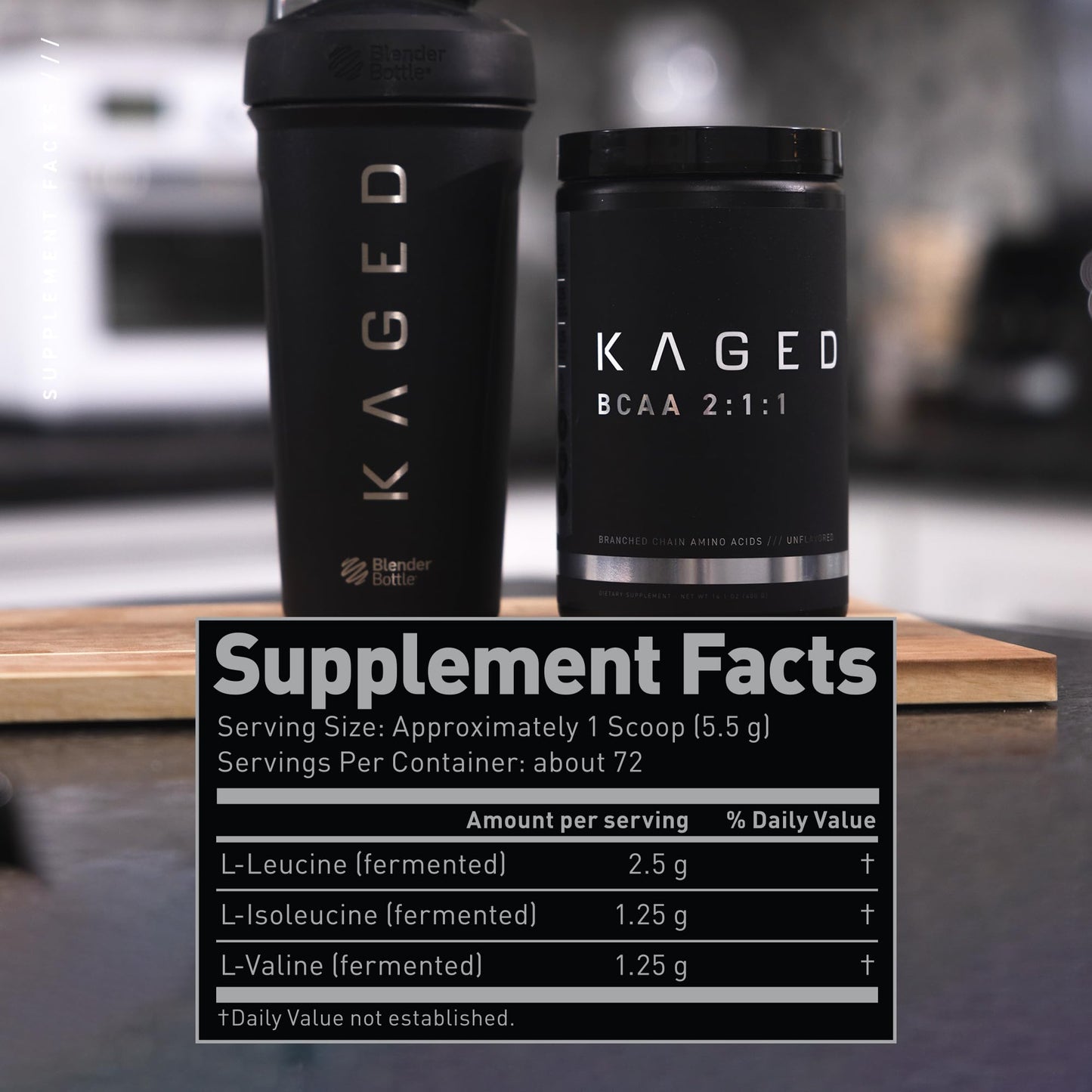 Kaged BCAA and L-Glutamine Powder Bundle 31.75