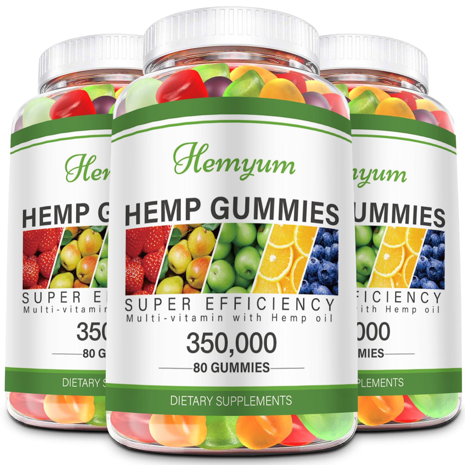 Hemyum Hemp Gummies 240 Count