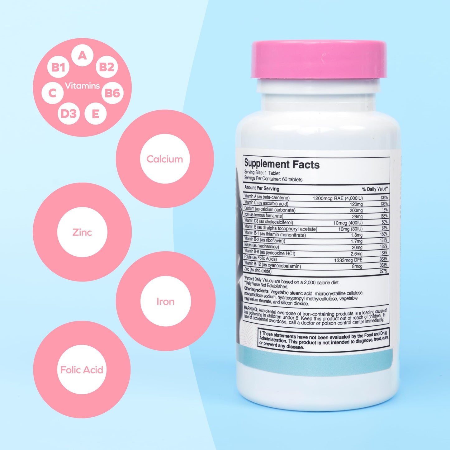 Dr. Talbot's Mom Prenatal Multi-Vitamin Tablets, 60 Count