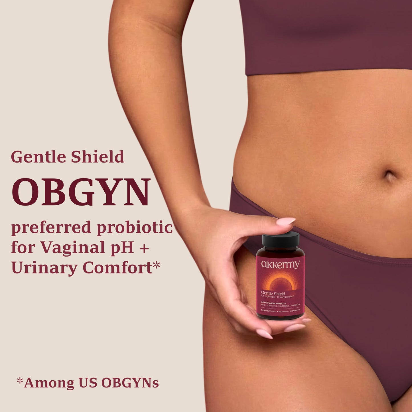 Akkermy Vaginal Probiotics Capsule 60 Count