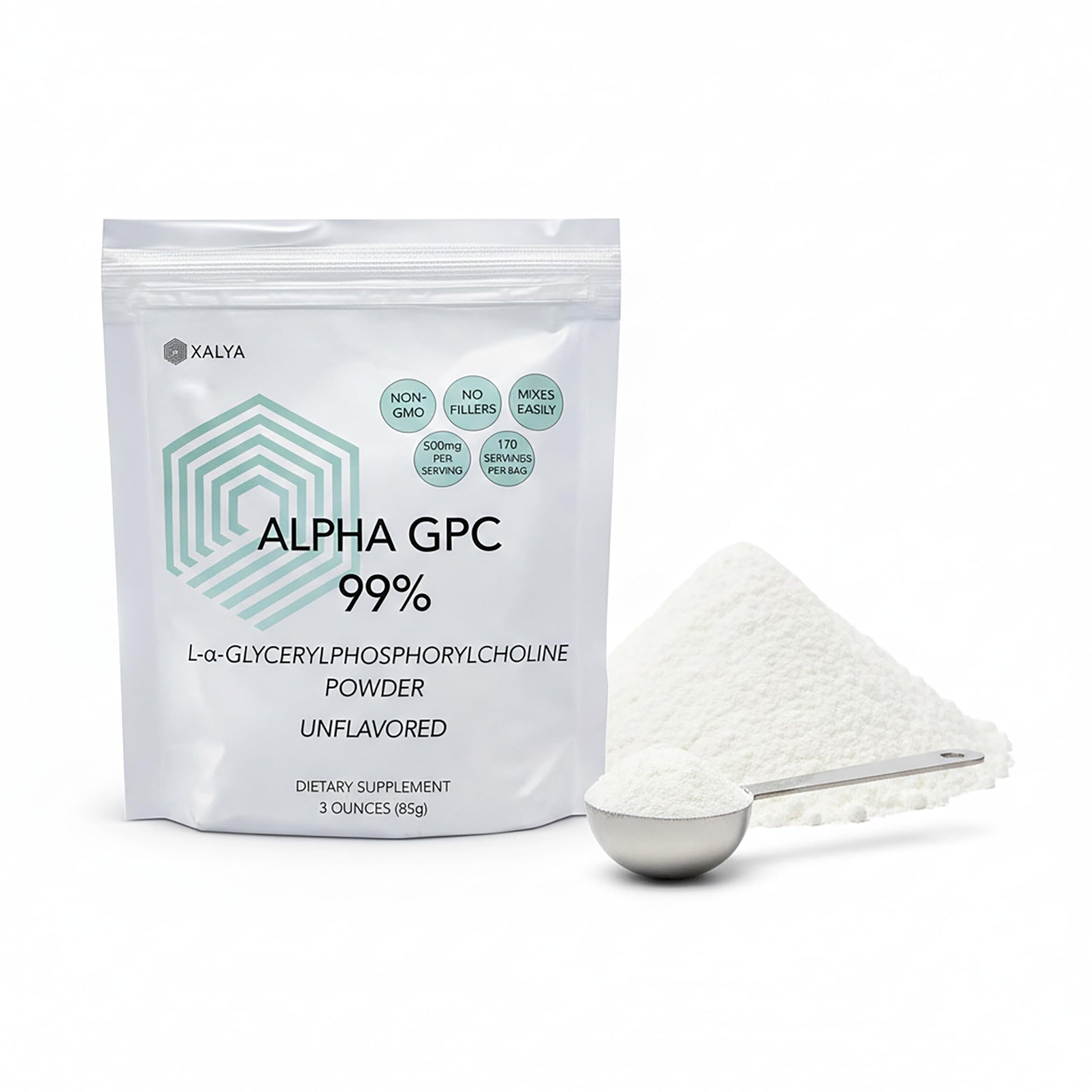 Xalya Alpha GPC Powder 500mg, 3oz
