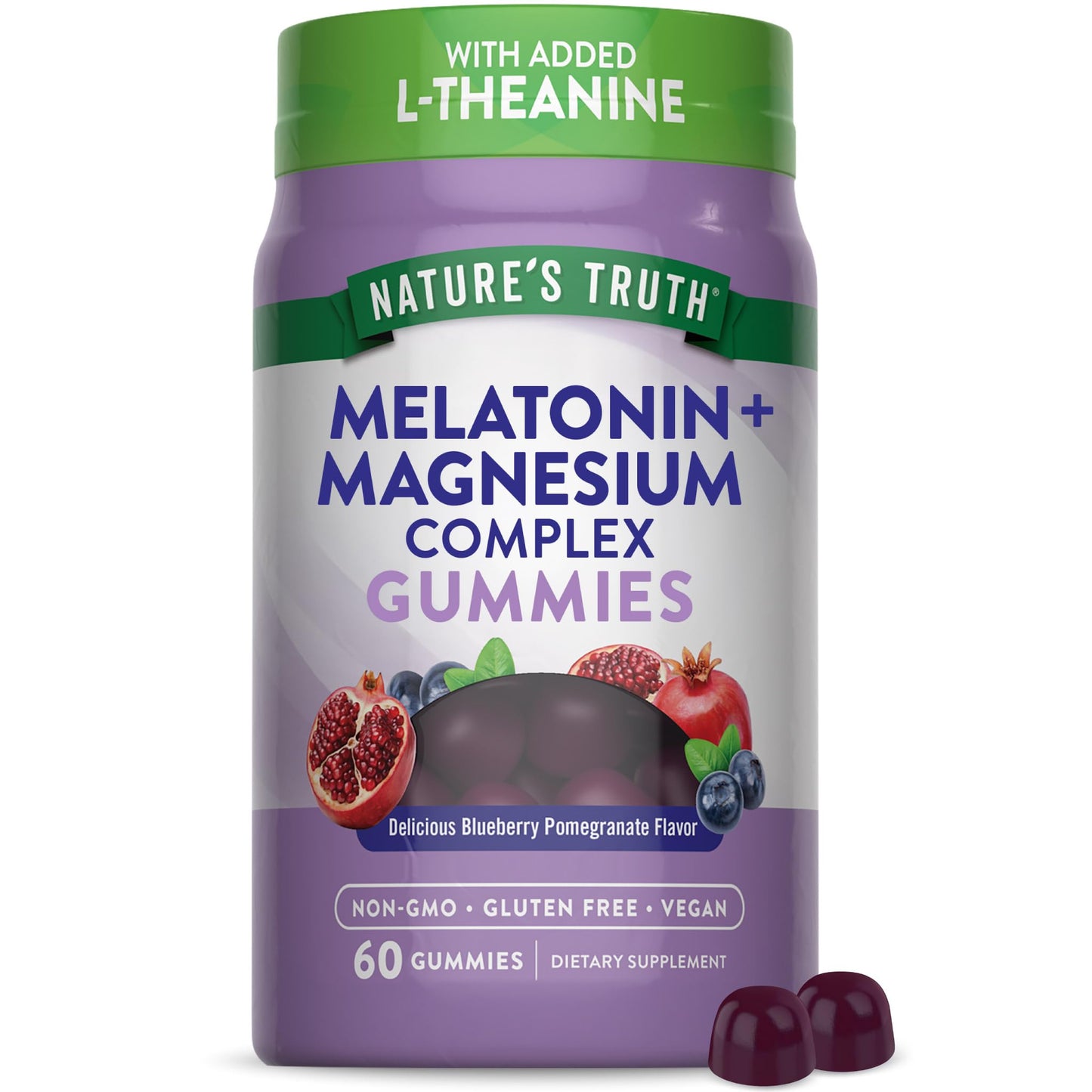 Nature's Truth Melatonin with Magnesium Gummies, 60 Count