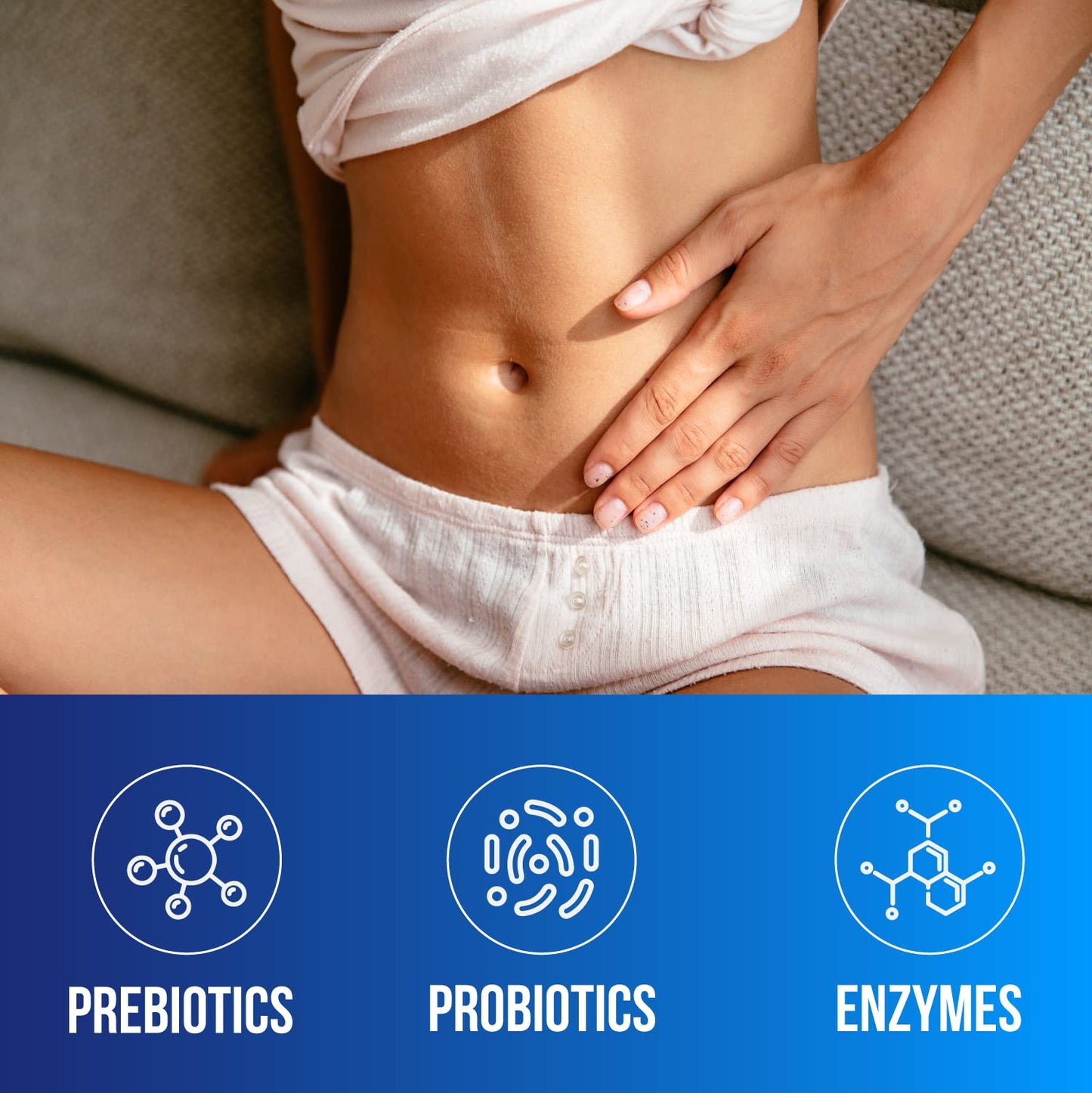 iEvolution Proenzi+ Digestive Enzymes and Probiotics 60 Capsules
